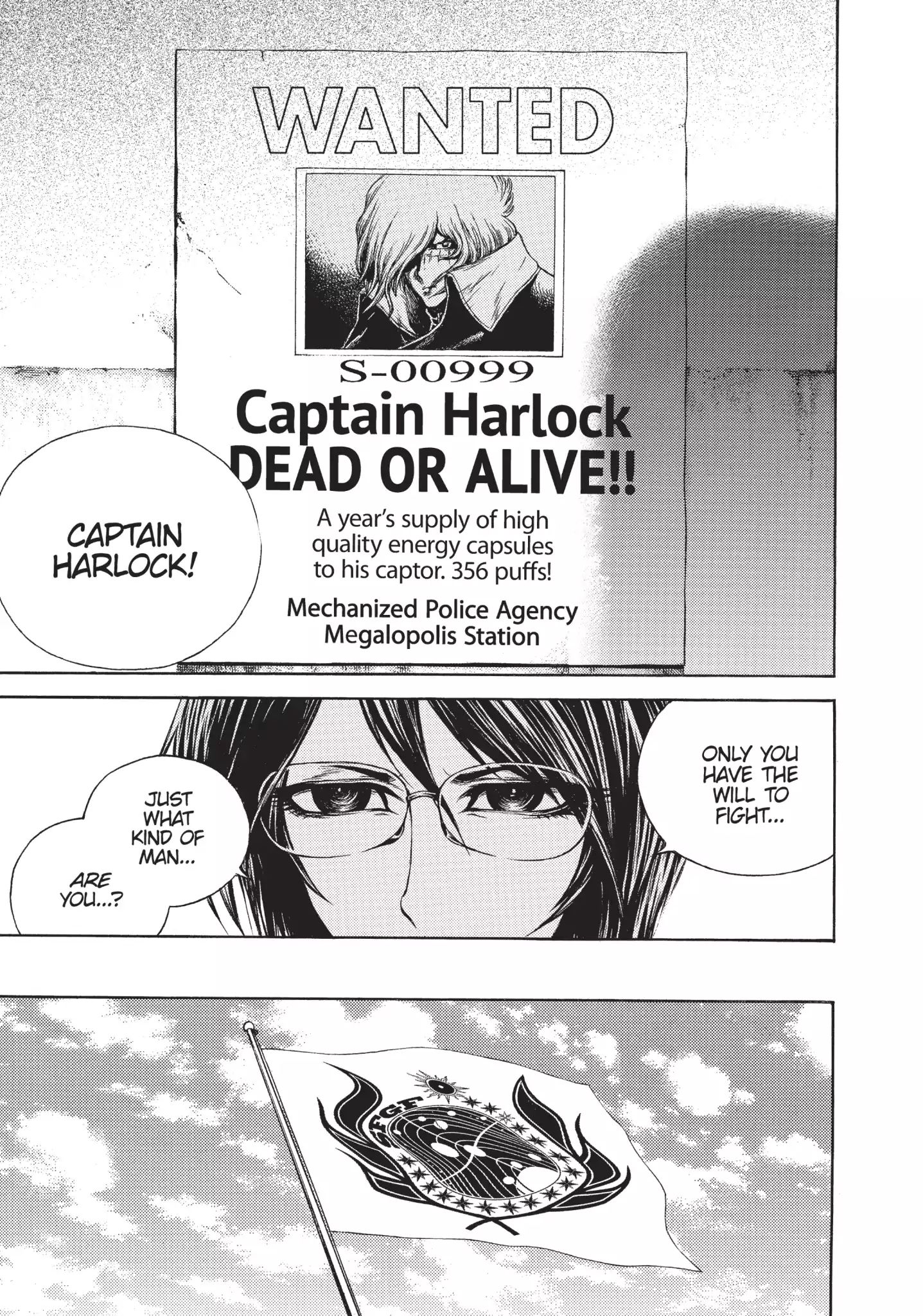 Captain Harlock: Dimensional Voyage - Vol.1 Chapter 1: Space Pirate