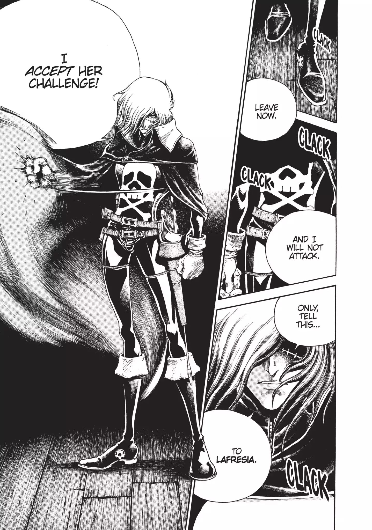 Captain Harlock: Dimensional Voyage - Vol.1 Chapter 1: Space Pirate