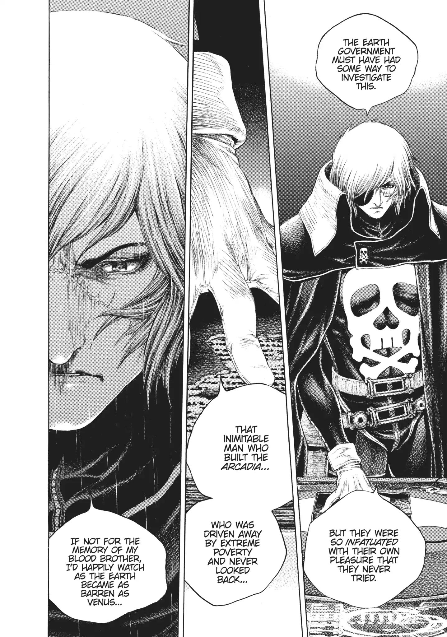 Captain Harlock: Dimensional Voyage - Vol.5 Chapter 24: Beyond Expectations