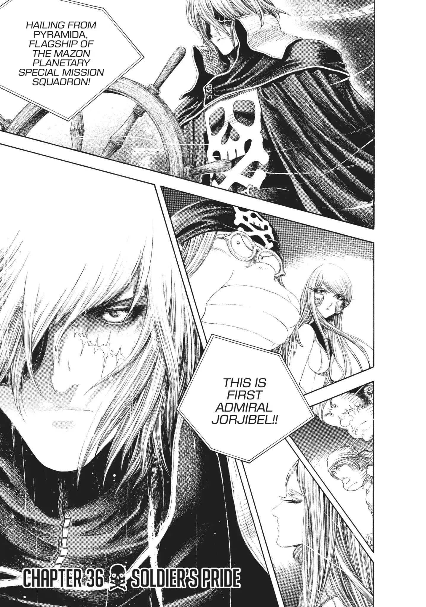 Captain Harlock: Dimensional Voyage - Vol.8 Chapter 36: Soldier S Pride