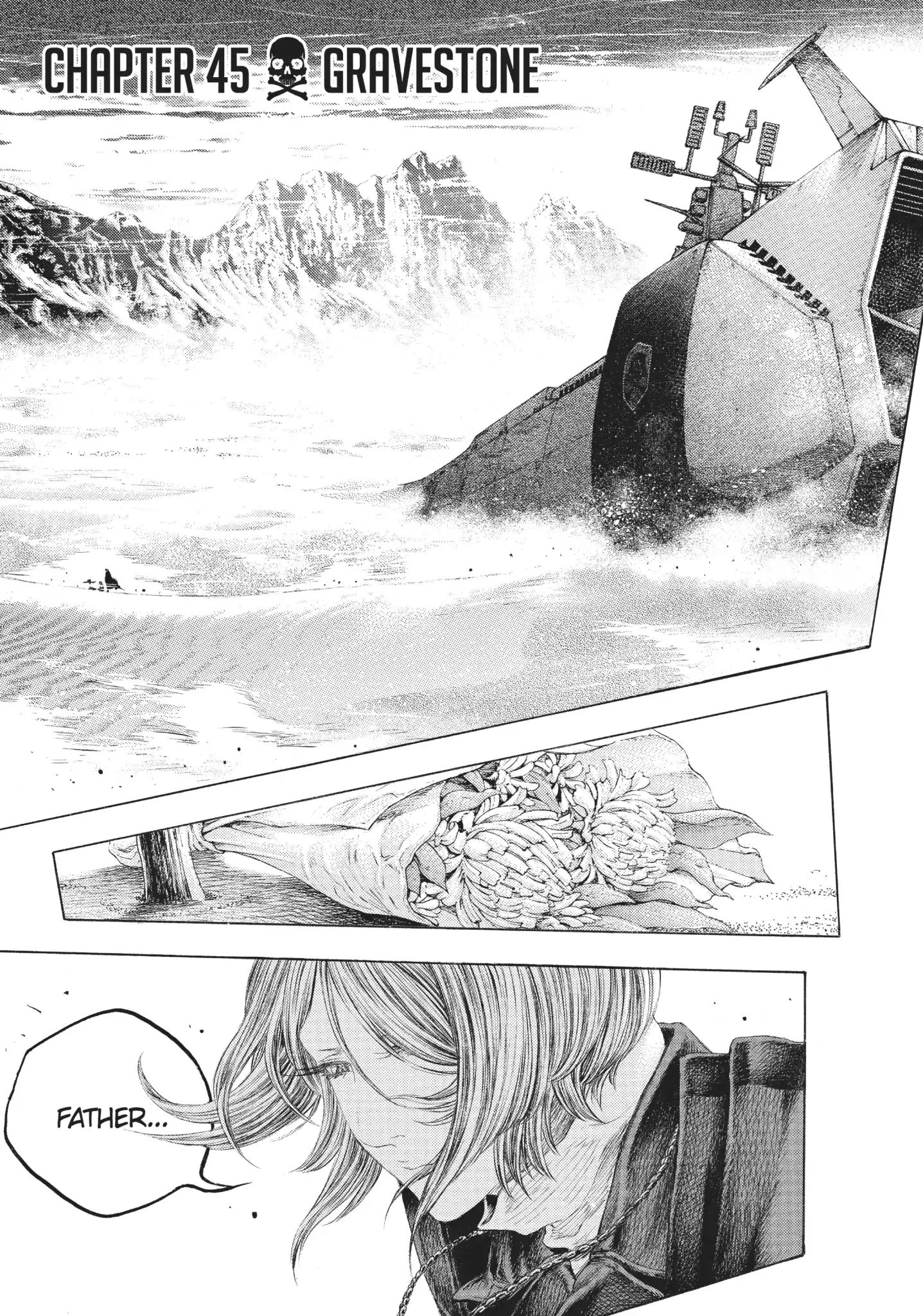 Captain Harlock: Dimensional Voyage - Vol.9 Chapter 45: Gravestone