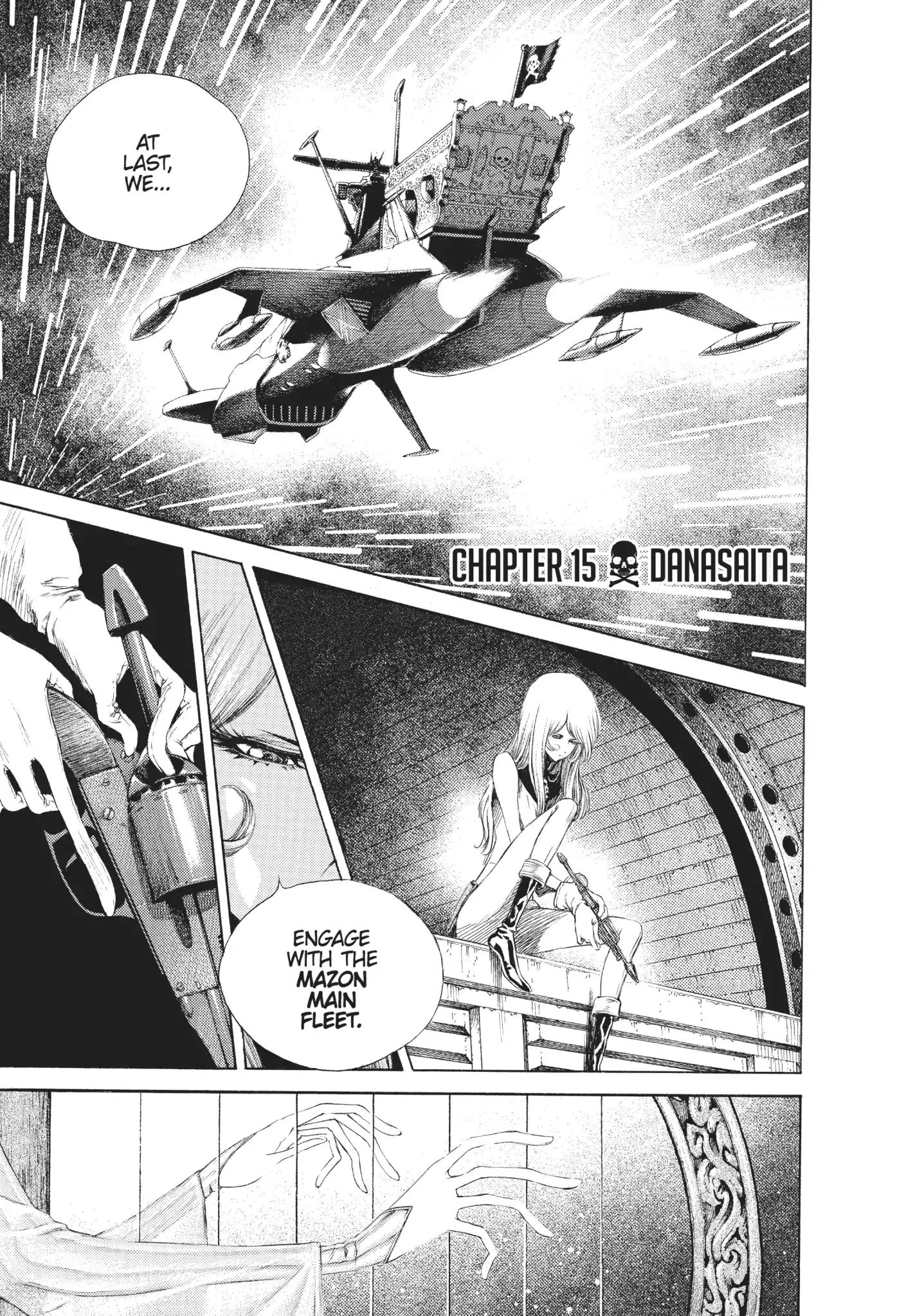 Captain Harlock: Dimensional Voyage - Vol.4 Chapter 15: Danasaita