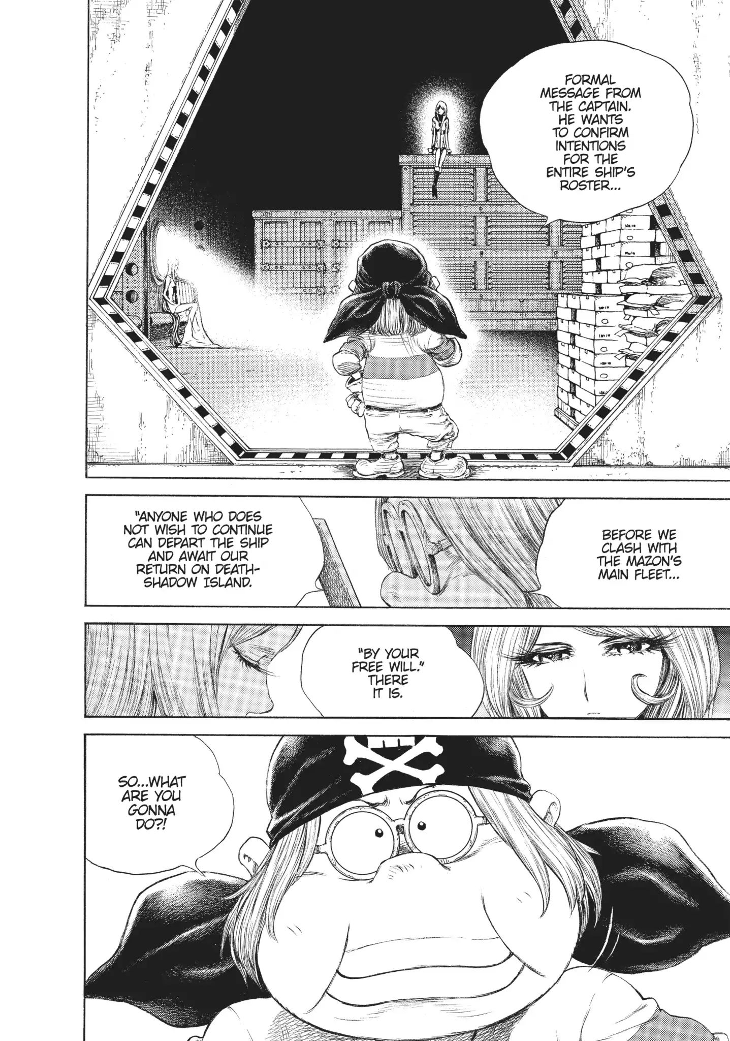 Captain Harlock: Dimensional Voyage - Vol.4 Chapter 15: Danasaita