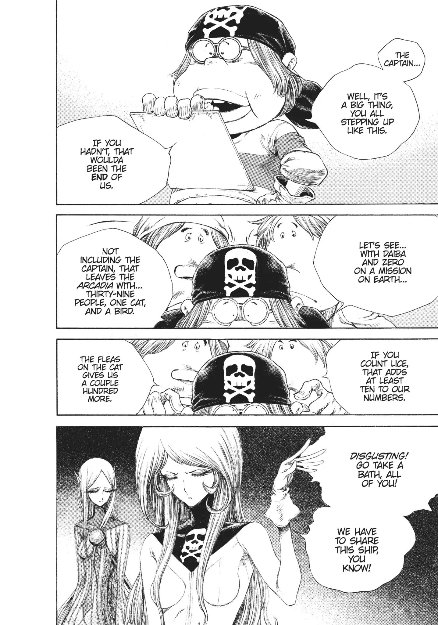 Captain Harlock: Dimensional Voyage - Vol.4 Chapter 15: Danasaita