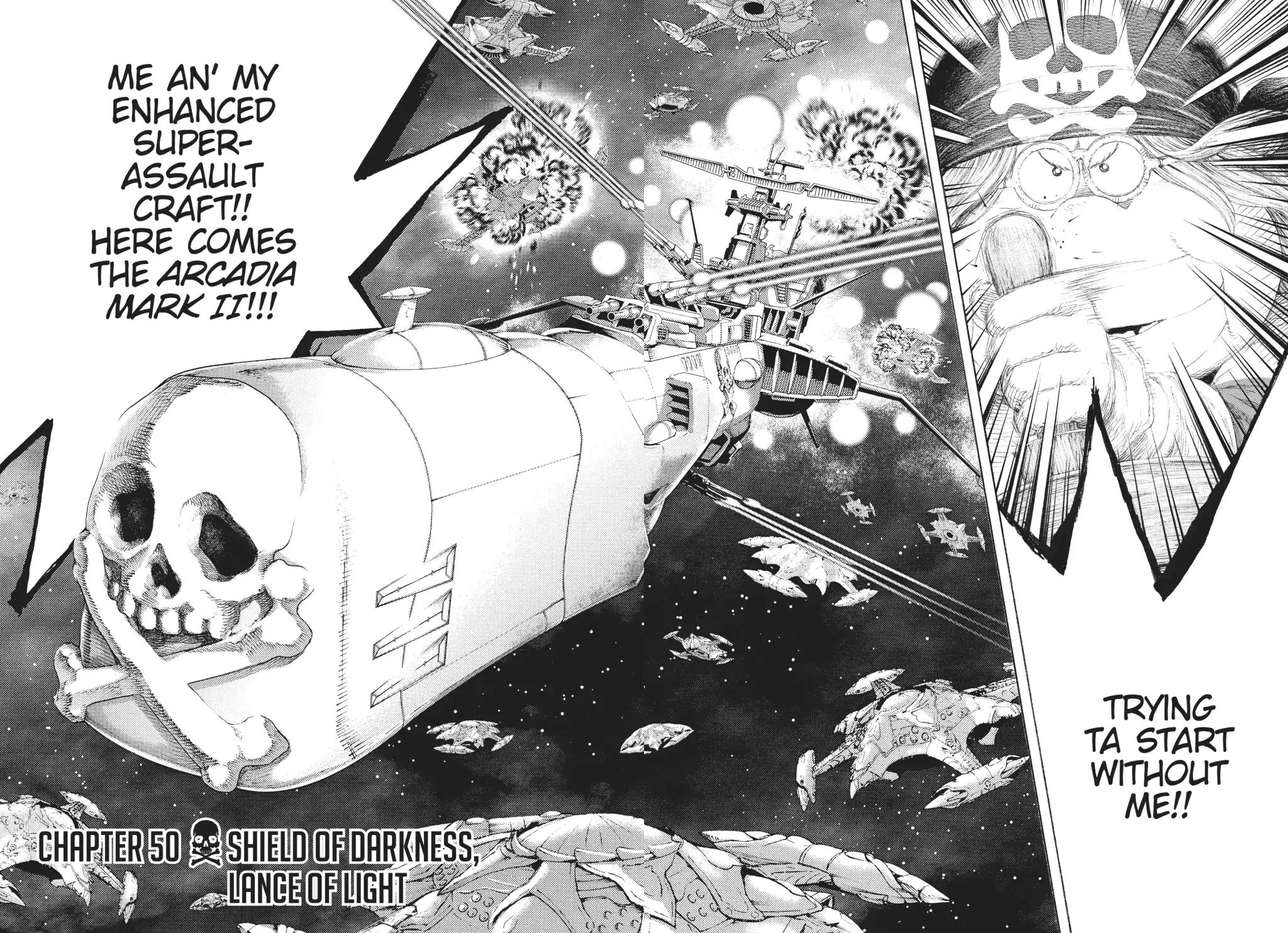 Captain Harlock: Dimensional Voyage - Vol.10 Chapter 50: Shield Of Darkness, Lance Of Light