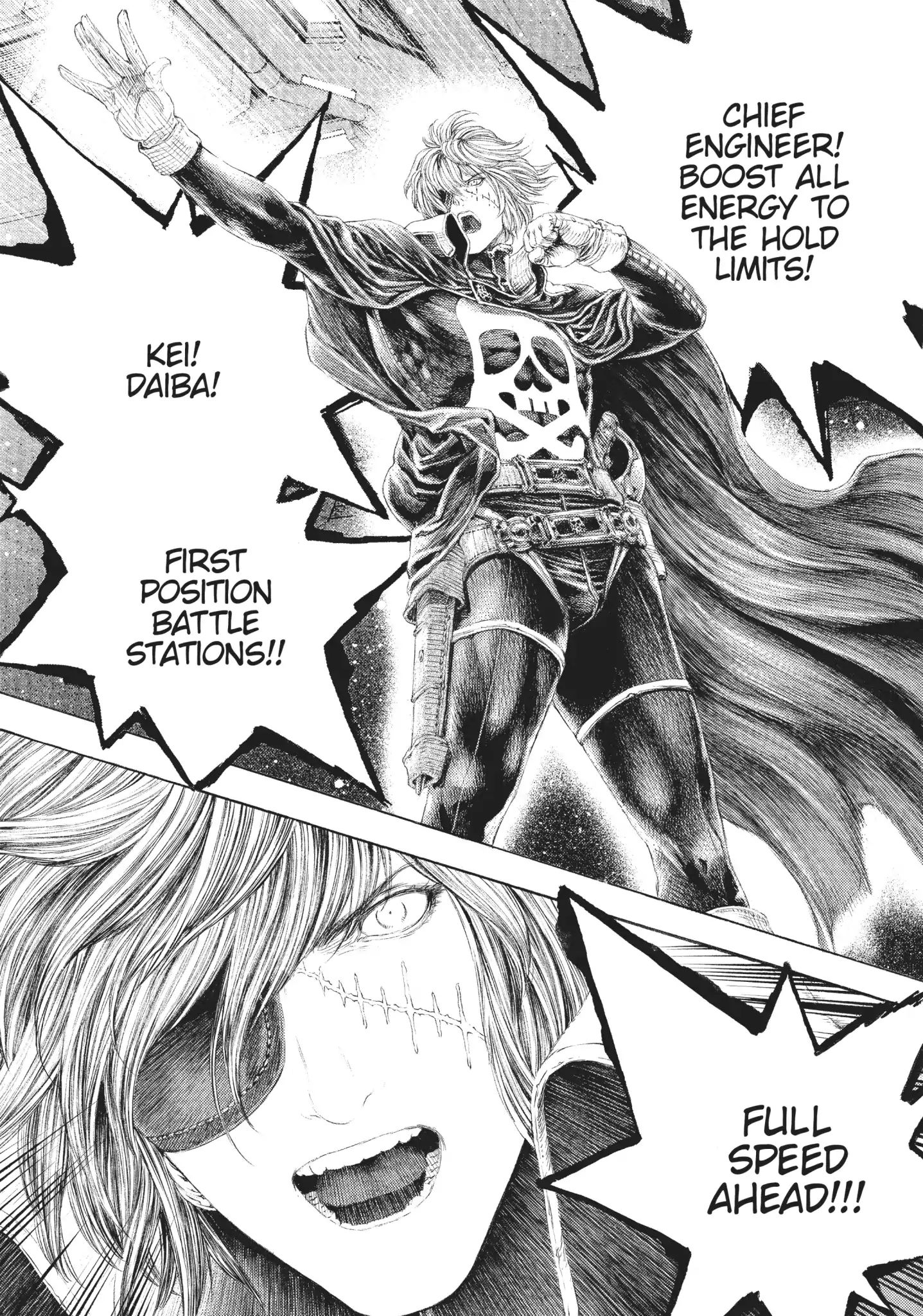 Captain Harlock: Dimensional Voyage - Vol.10 Chapter 50: Shield Of Darkness, Lance Of Light