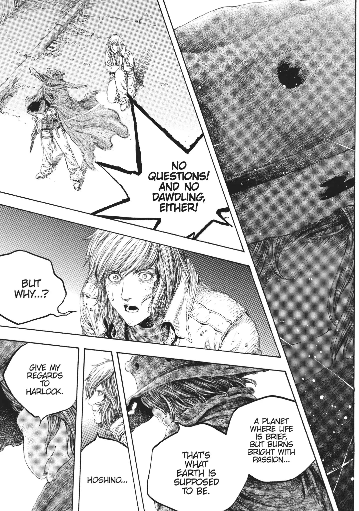 Captain Harlock: Dimensional Voyage - Vol.8 Chapter 40: Hero