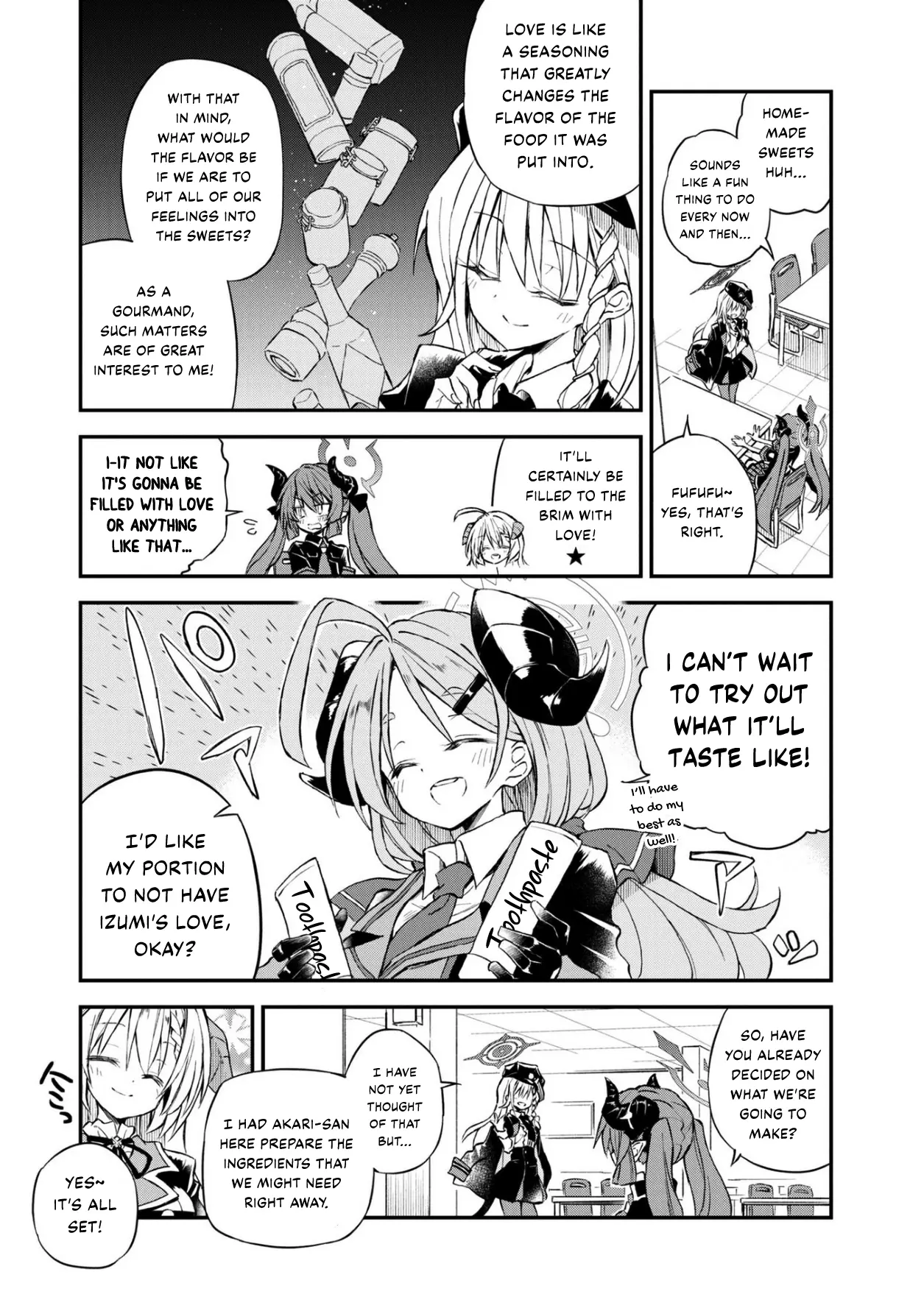 Blue Archive Dengeki Comic Anthology - Vol.1 Chapter 8: A Sweet Communication!