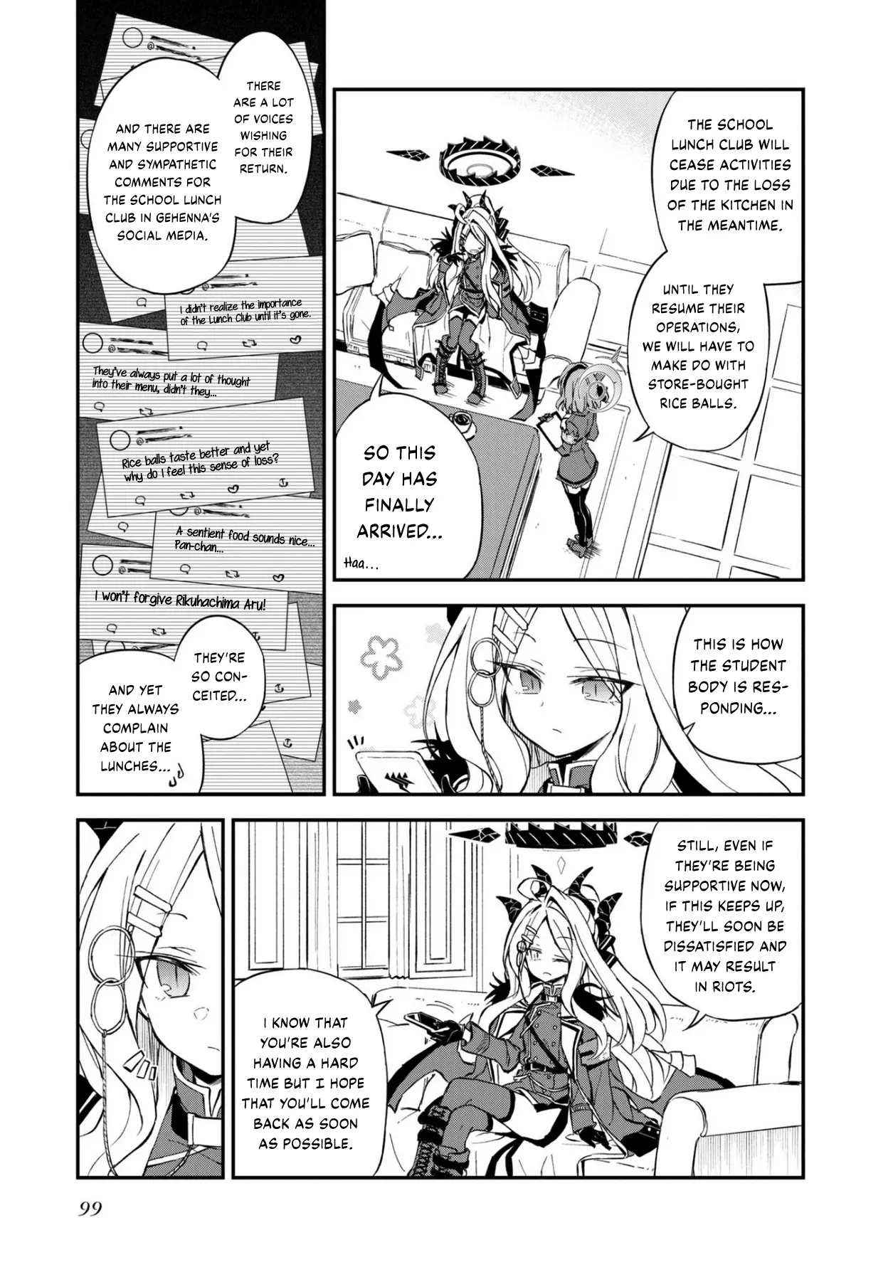 Blue Archive Dengeki Comic Anthology - Vol.1 Chapter 8: A Sweet Communication!