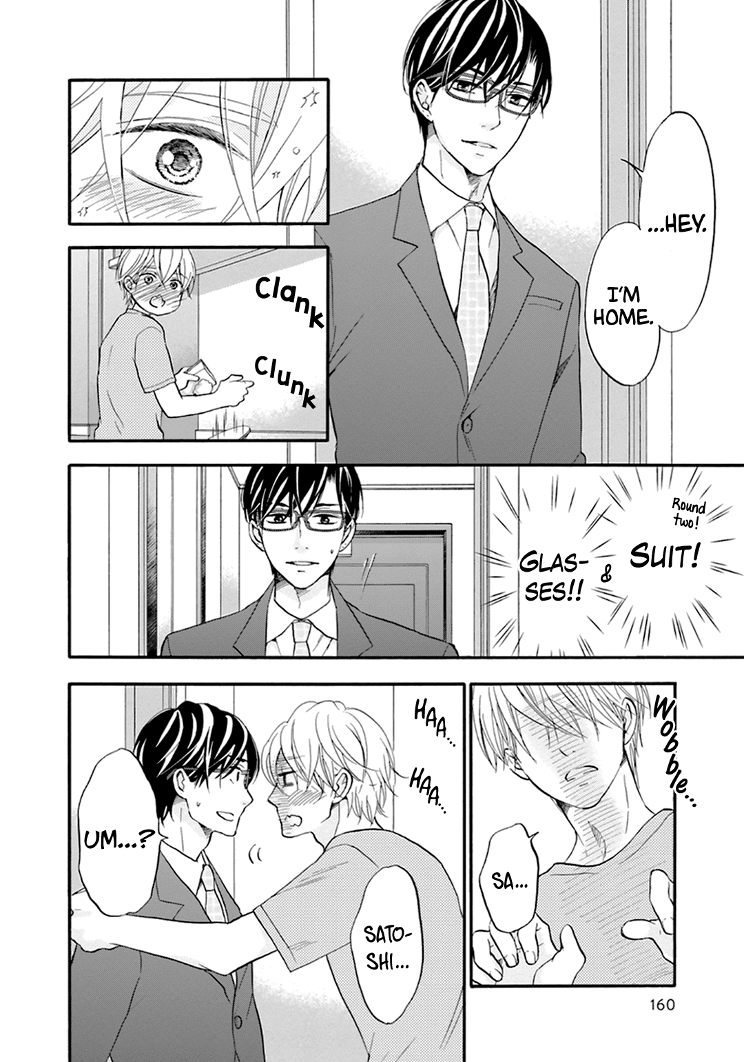 Neko X Neko - Vol.2 Chapter 5.5: Extra: Suit And Glasses Satoshi