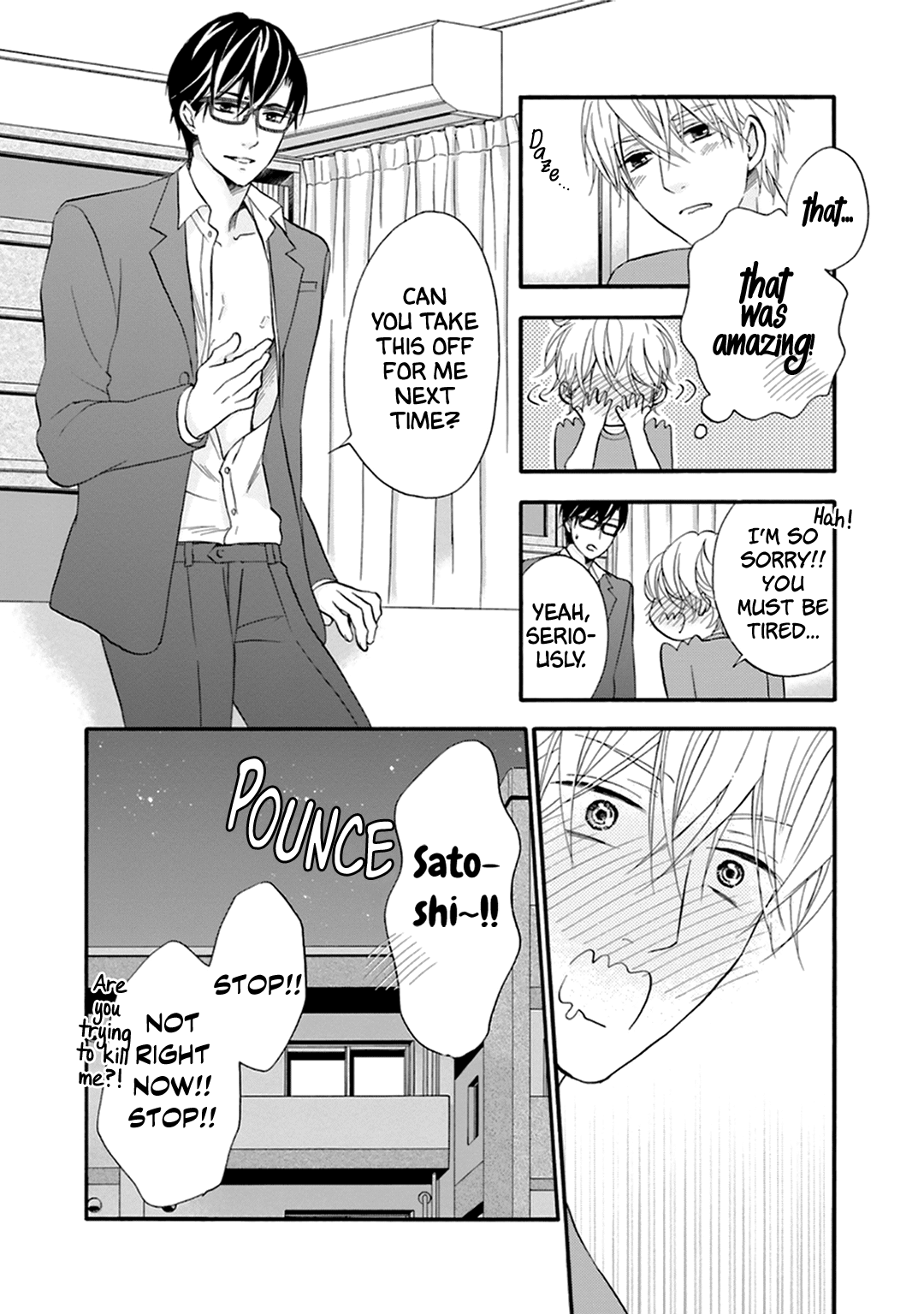 Neko X Neko - Vol.2 Chapter 5.5: Extra: Suit And Glasses Satoshi