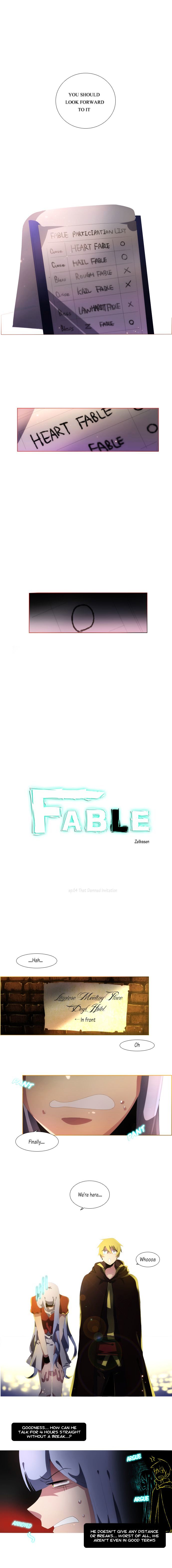 Fable - Chapter 4 : That Damned Invitation