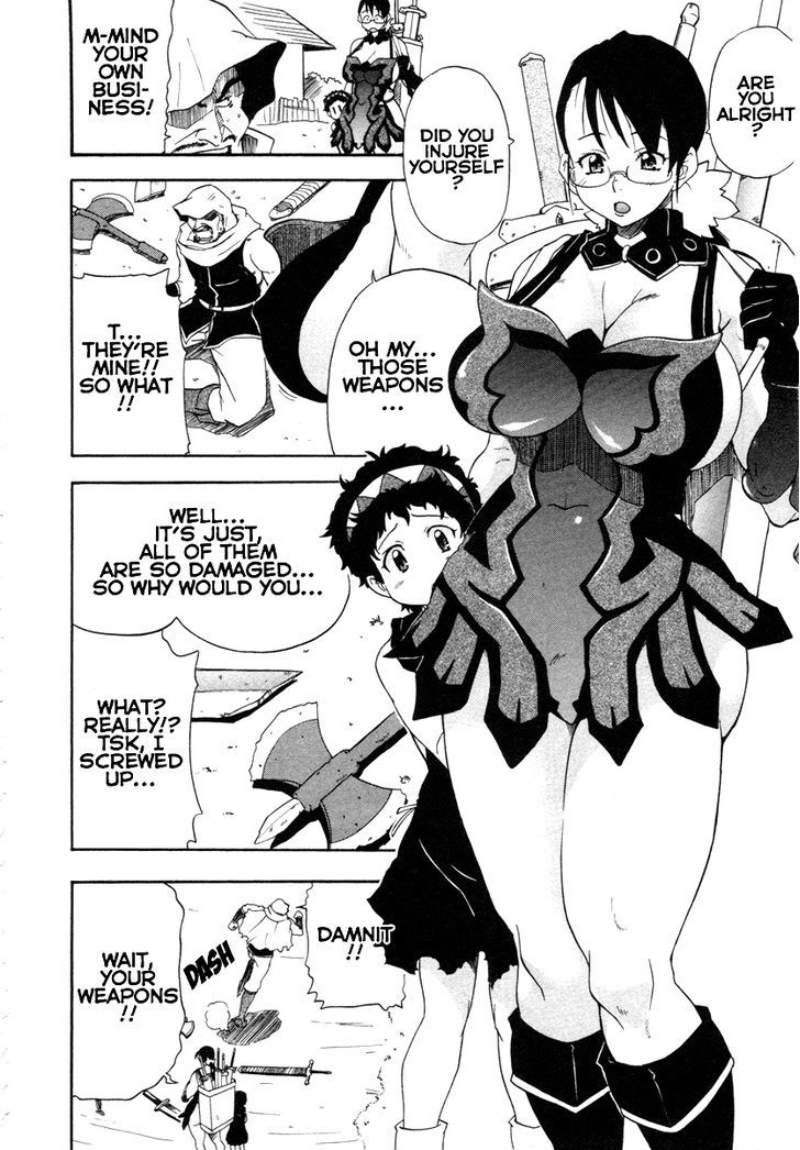 Queen's Blade - Exiled Warrior - Vol.2 Chapter 9 : The Travelling Blacksmith From The Iron Mountain