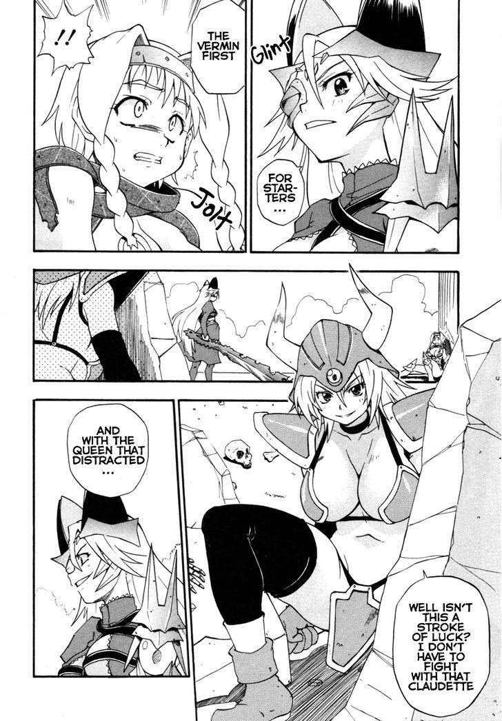 Queen's Blade - Exiled Warrior - Vol.3 Chapter 15 : Sisterly Bonds