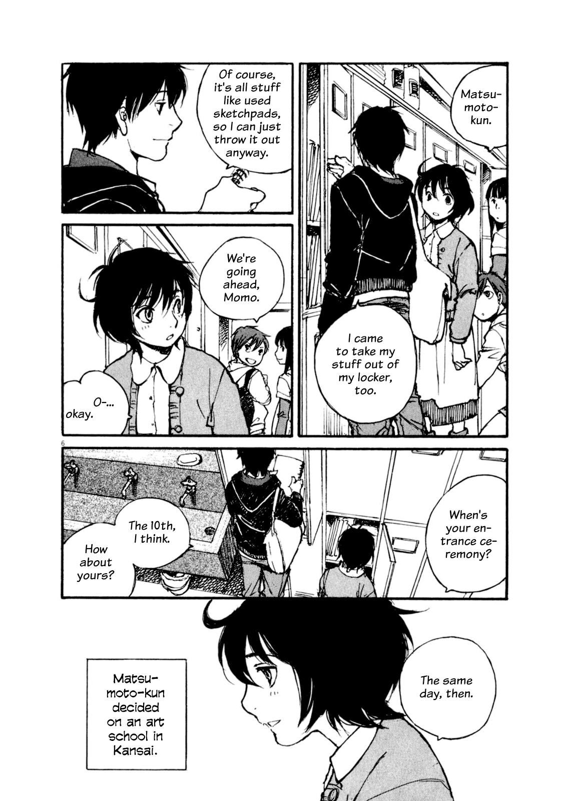 Momonchi - Vol.1 Chapter 5: Spring Goodbyes