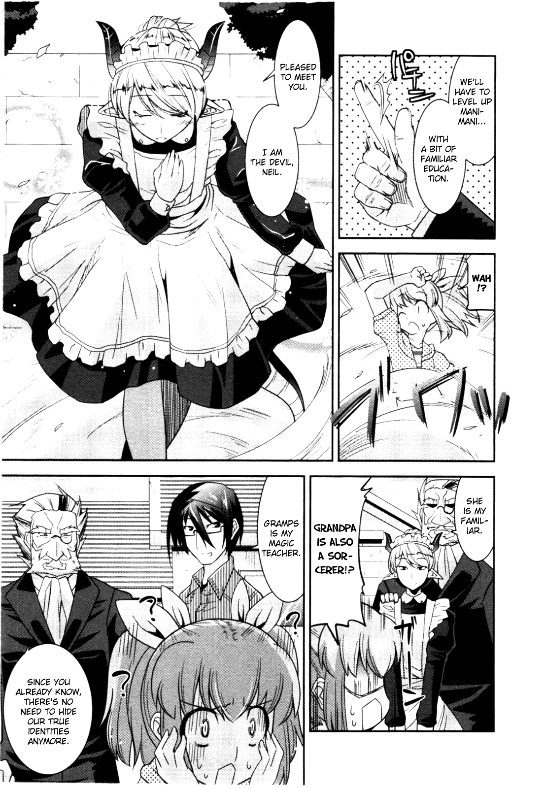 Maji Bura!? - Chapter 4: The Grandfather, Maid, And Burdock