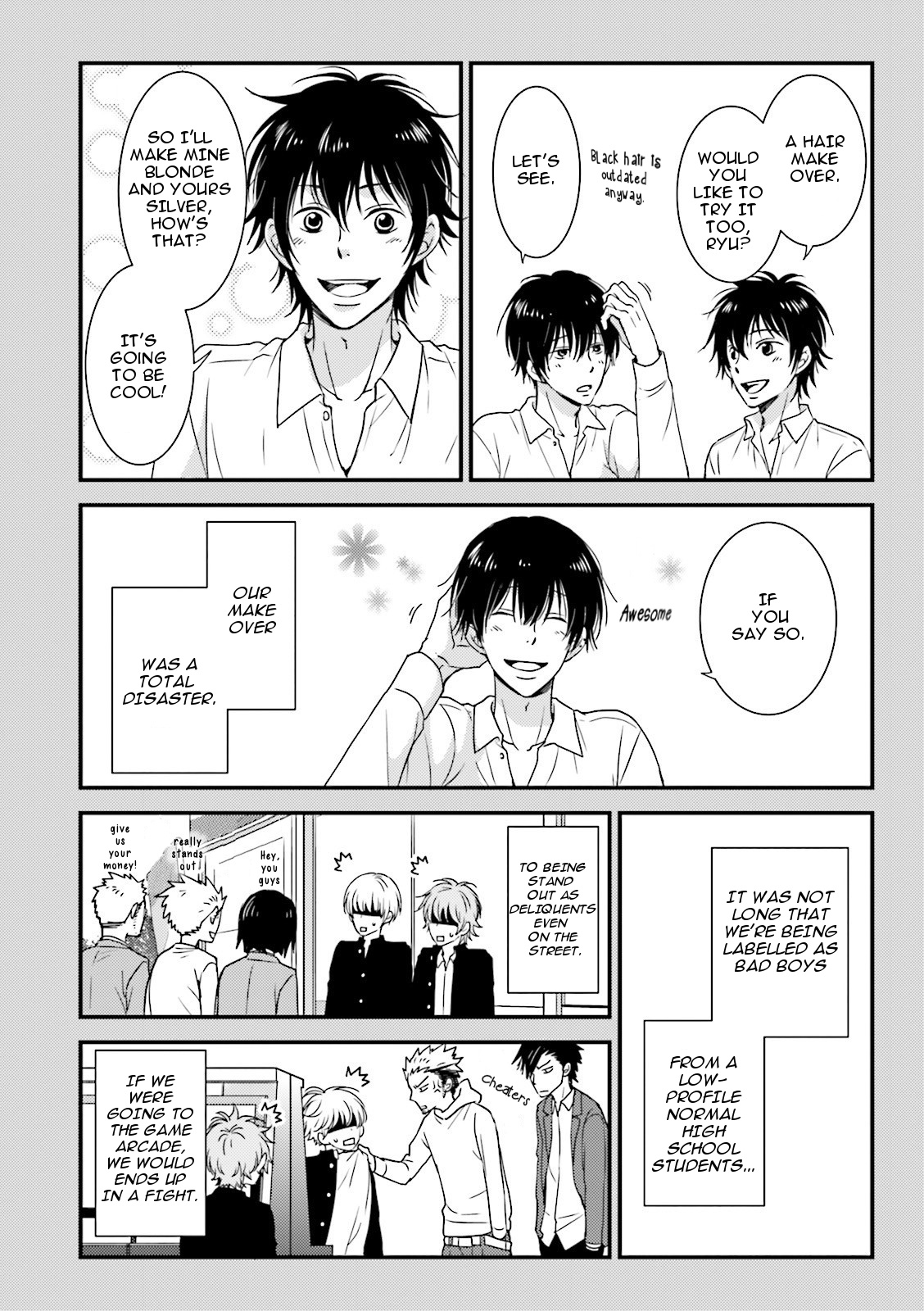 Seishun Danshi Bl (Anthology) - Chapter 6: The Melancholy Of A Reluctant Deliquent