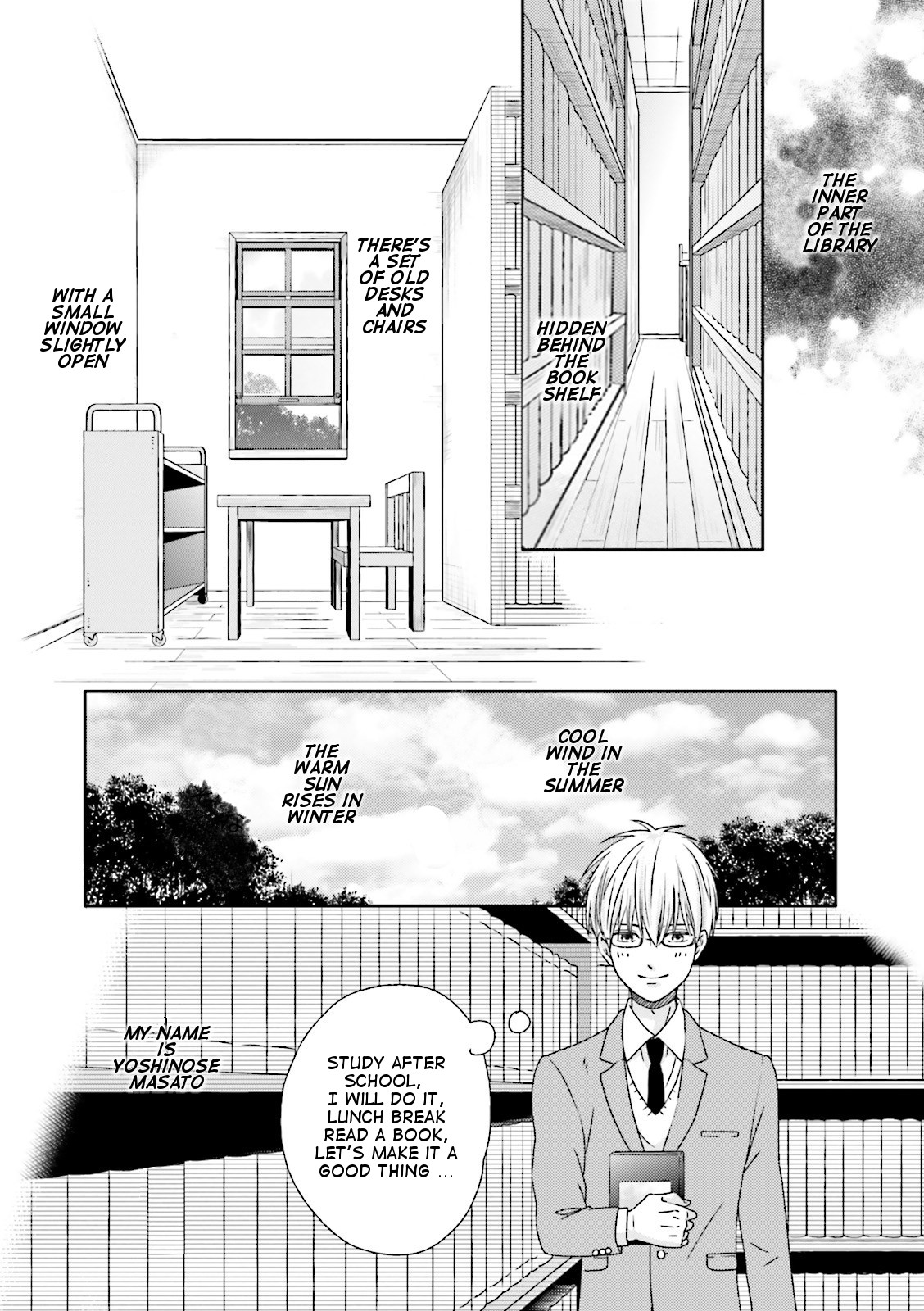 Seishun Danshi Bl (Anthology) - Chapter 3: Library's Secret