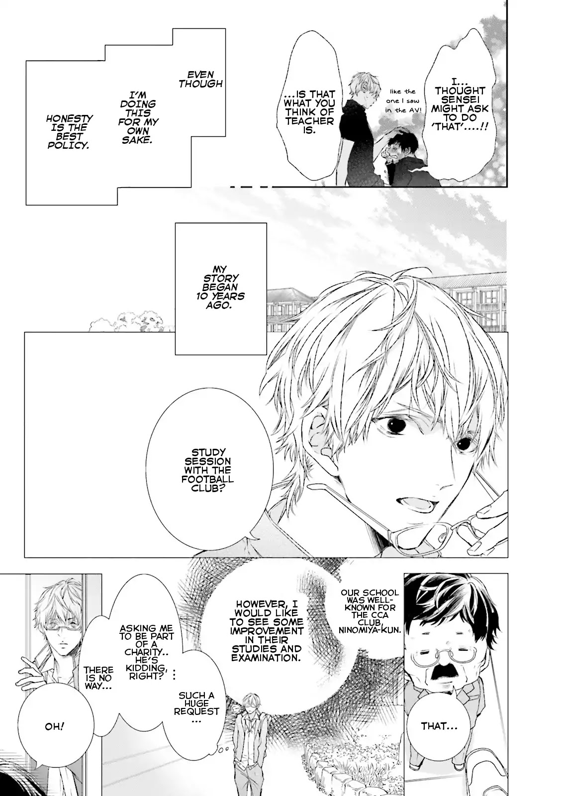 Seishun Danshi Bl (Anthology) - Chapter 4: The Tower Of Youth