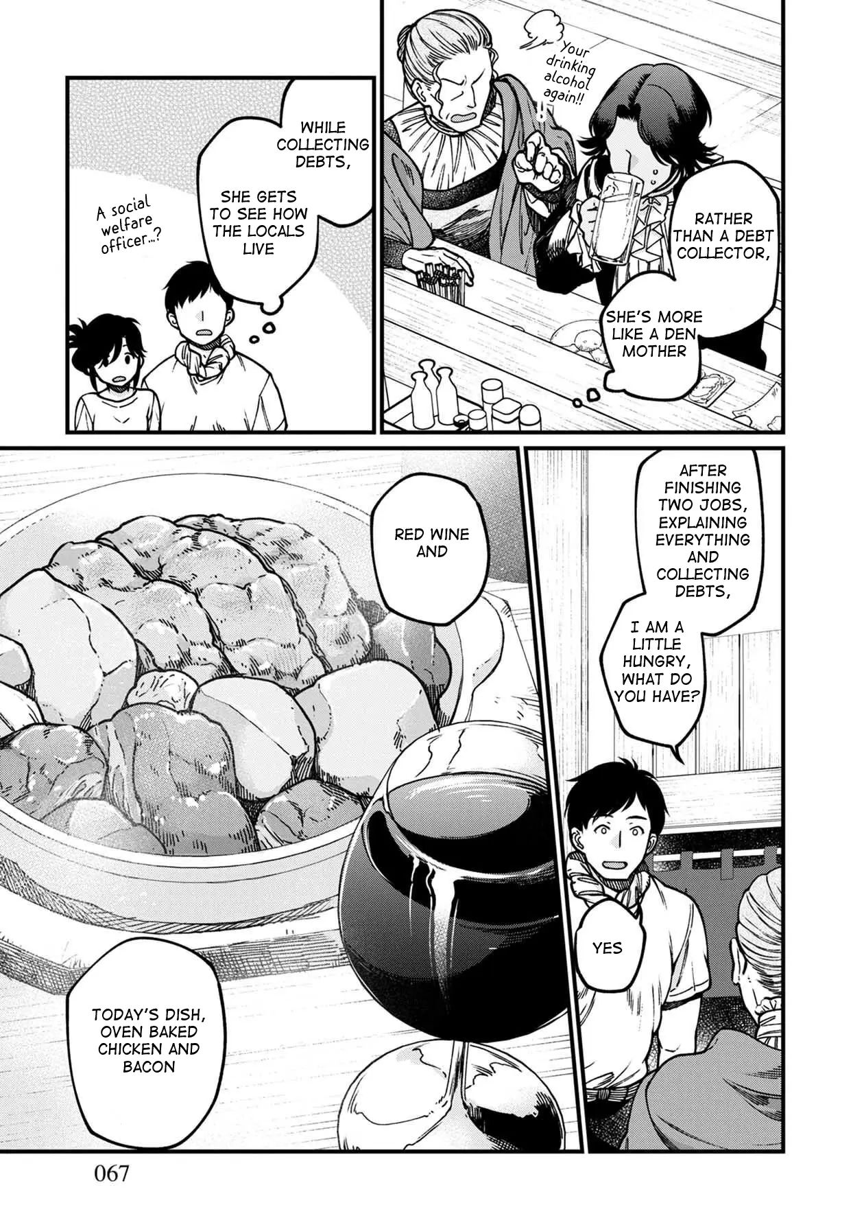 Isekai Izakaya - Vol.9 Chapter 52: Oven Baked Dish & Road Management Costs