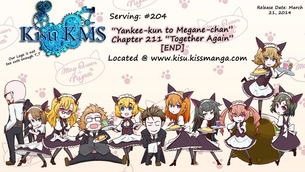 Yanki-Kun To Megane-Chan - Vol.23 Chapter 211 : Together Again(End)