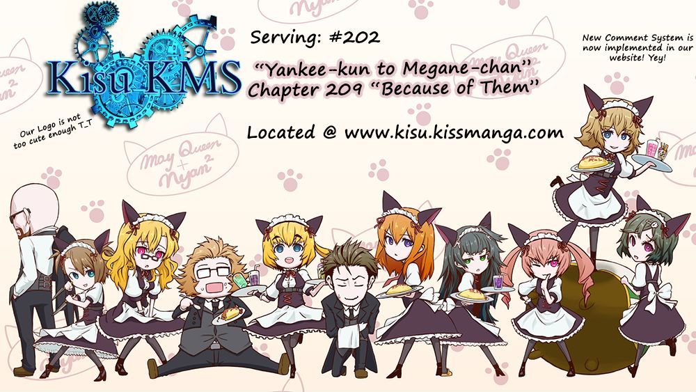 Yanki-Kun To Megane-Chan - Vol.23 Chapter 209 : Because Of Them