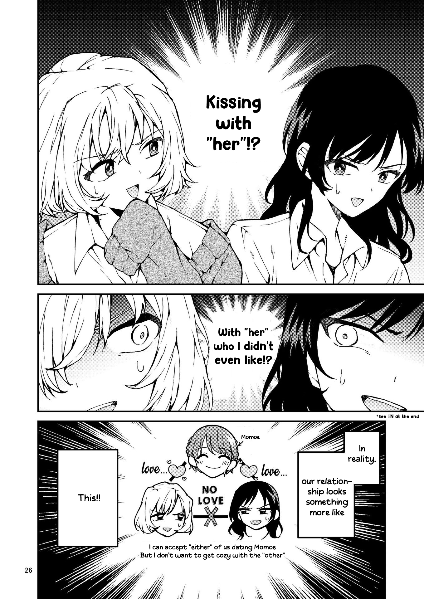 Lemonade - Poly Yuri Anthology - Vol.1 Chapter 4: With "Her"!? (Kawauchi)