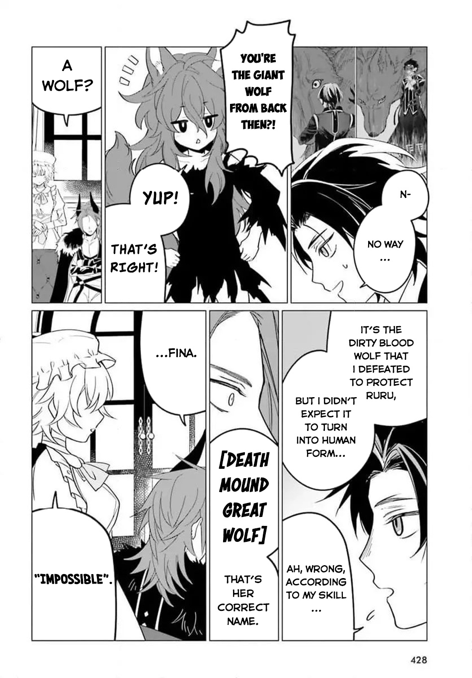 Maou Reijou No Shikousha - Isekai Shitsuji Wa Ouse No Mama Ni - Chapter 4: The Wolf Defeated Back Then