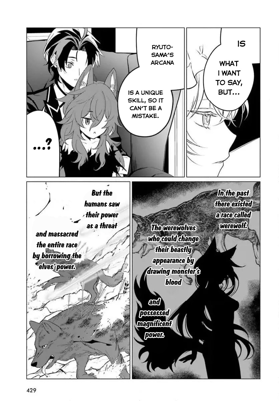 Maou Reijou No Shikousha - Isekai Shitsuji Wa Ouse No Mama Ni - Chapter 4: The Wolf Defeated Back Then