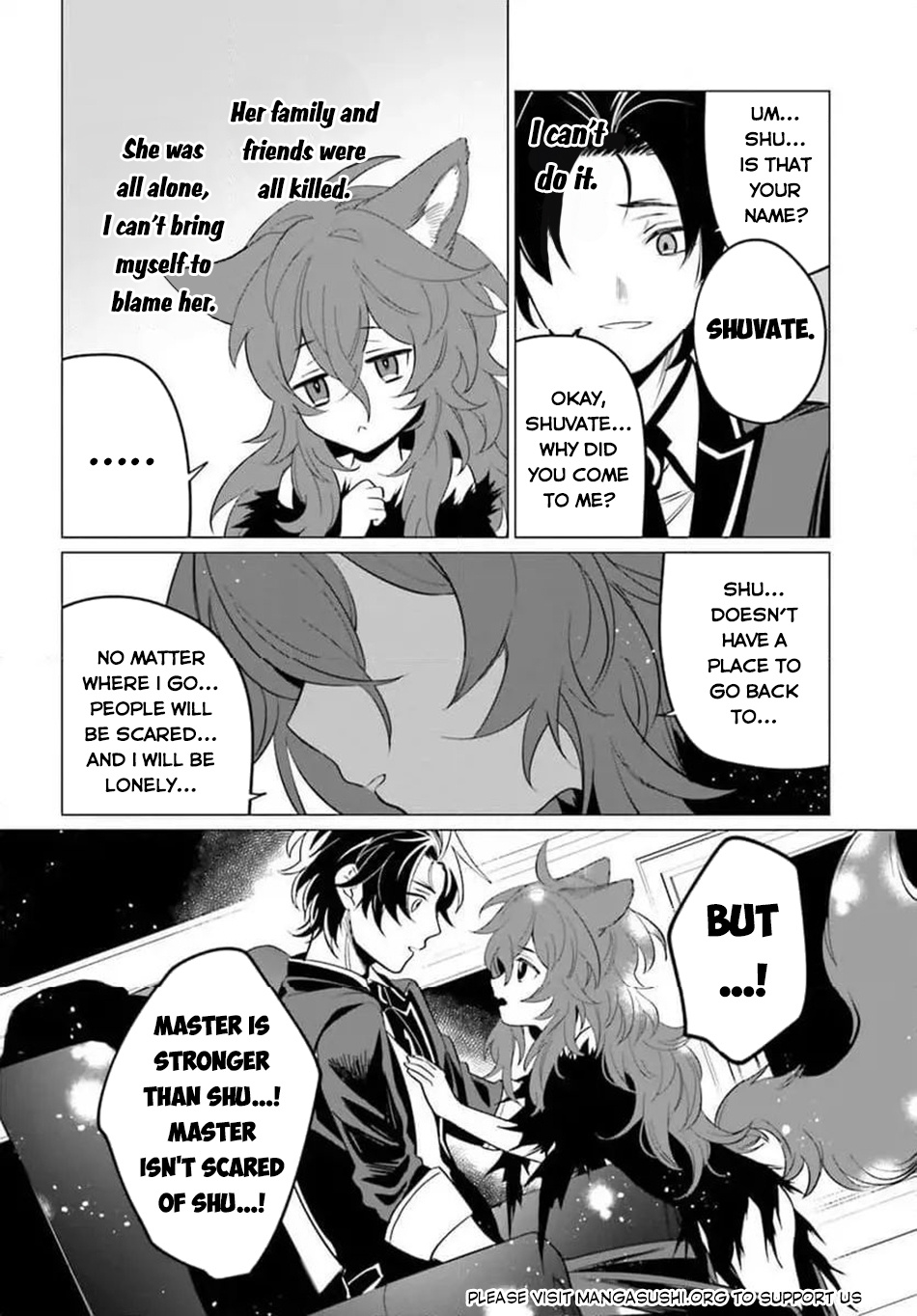 Maou Reijou No Shikousha - Isekai Shitsuji Wa Ouse No Mama Ni - Chapter 4: The Wolf Defeated Back Then