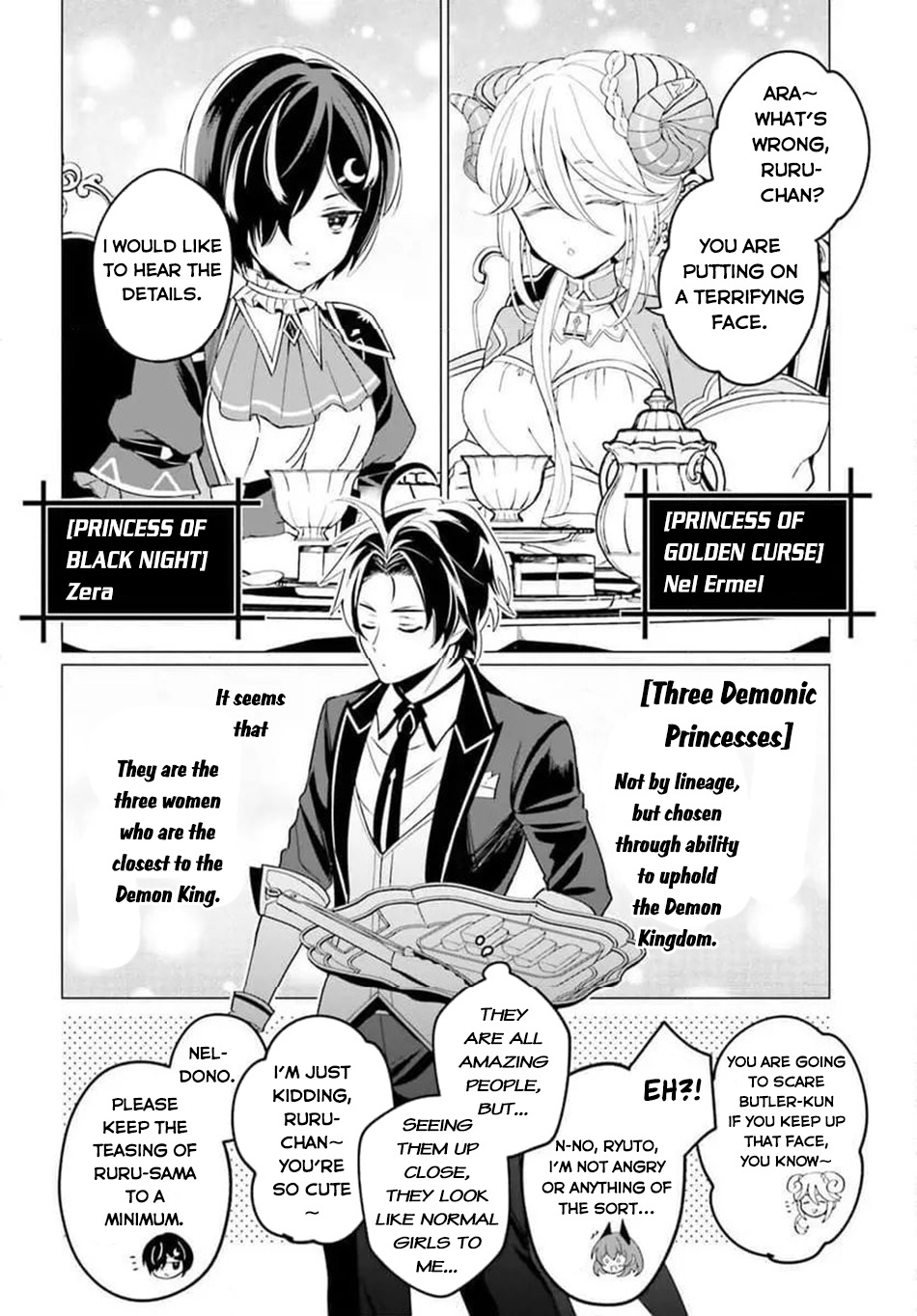 Maou Reijou No Shikousha - Isekai Shitsuji Wa Ouse No Mama Ni - Chapter 4: The Wolf Defeated Back Then