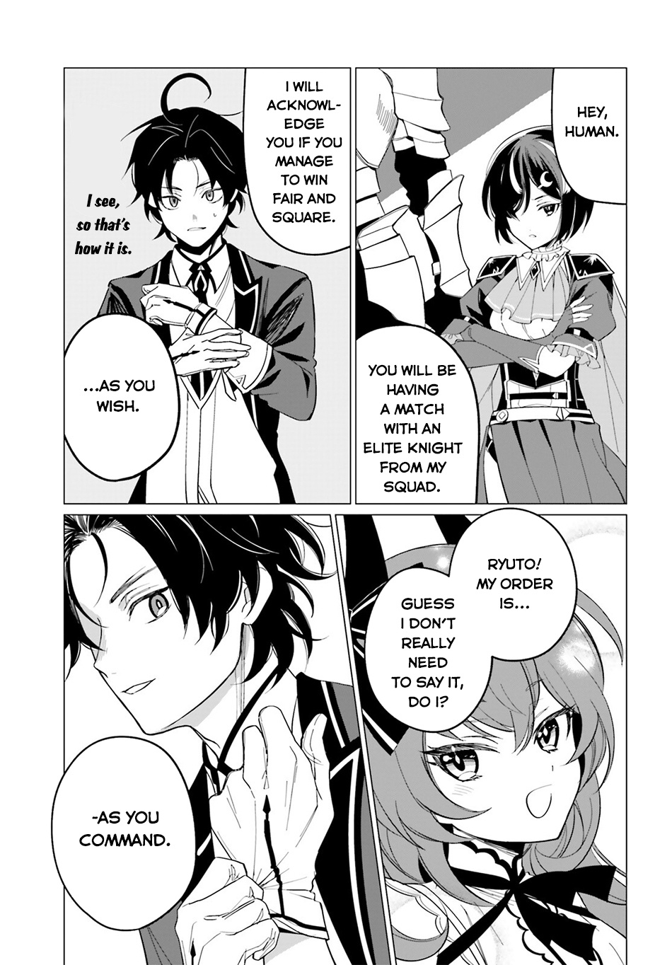 Maou Reijou No Shikousha - Isekai Shitsuji Wa Ouse No Mama Ni - Chapter 3: A Battle To Be Butler