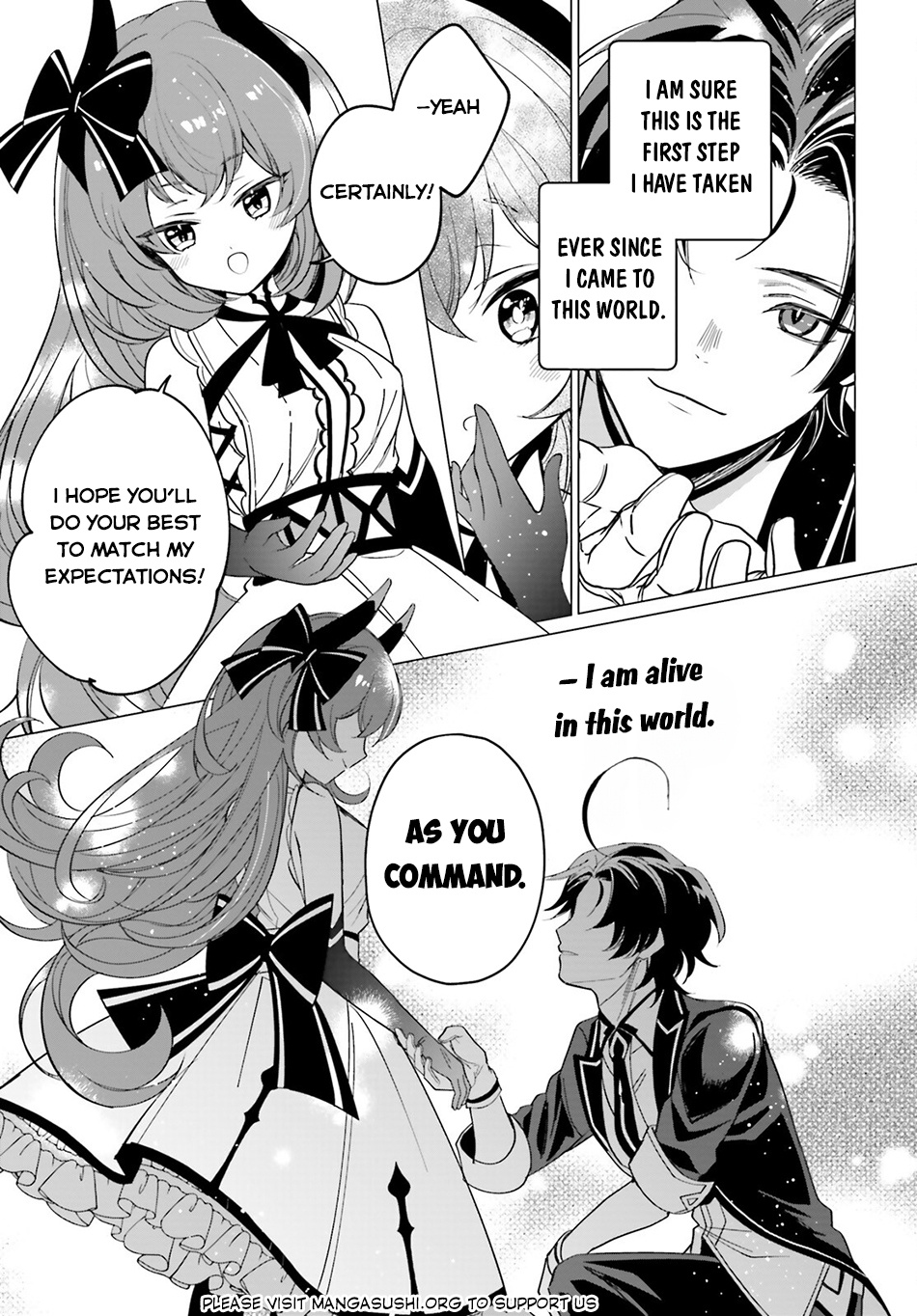 Maou Reijou No Shikousha - Isekai Shitsuji Wa Ouse No Mama Ni - Chapter 3: A Battle To Be Butler