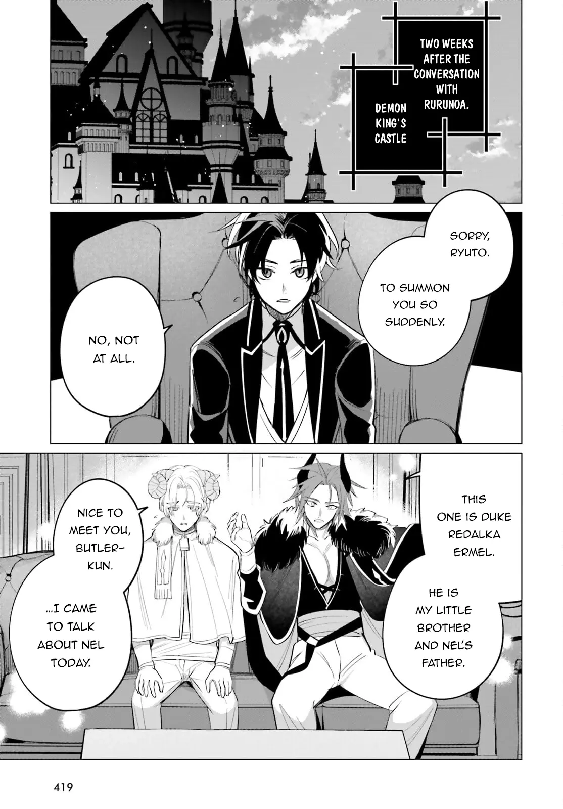 Maou Reijou No Shikousha - Isekai Shitsuji Wa Ouse No Mama Ni - Chapter 10: The Day I Became The Devil