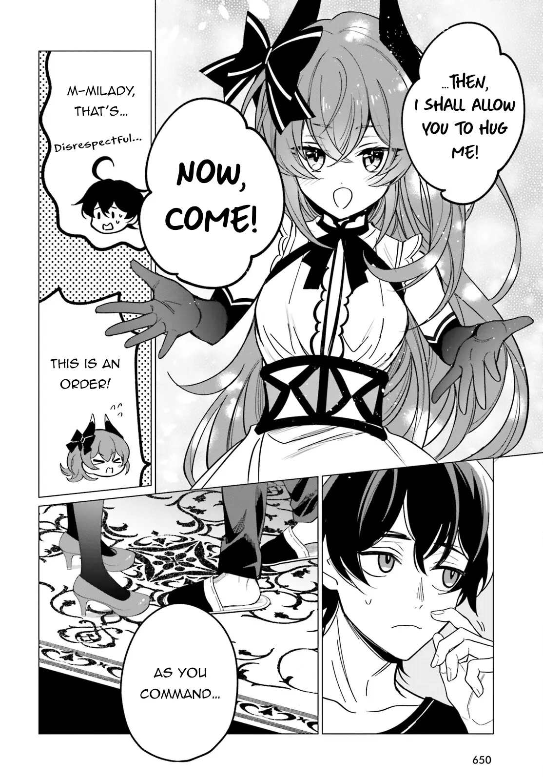 Maou Reijou No Shikousha - Isekai Shitsuji Wa Ouse No Mama Ni - Chapter 9