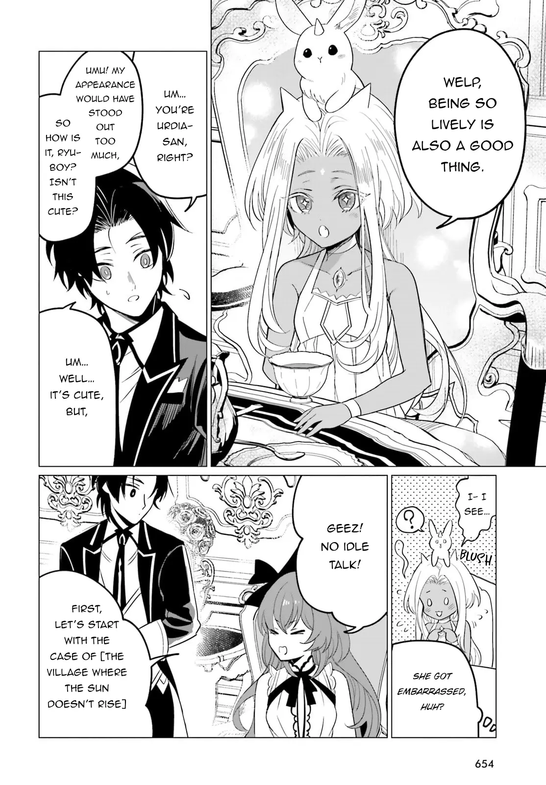 Maou Reijou No Shikousha - Isekai Shitsuji Wa Ouse No Mama Ni - Chapter 9