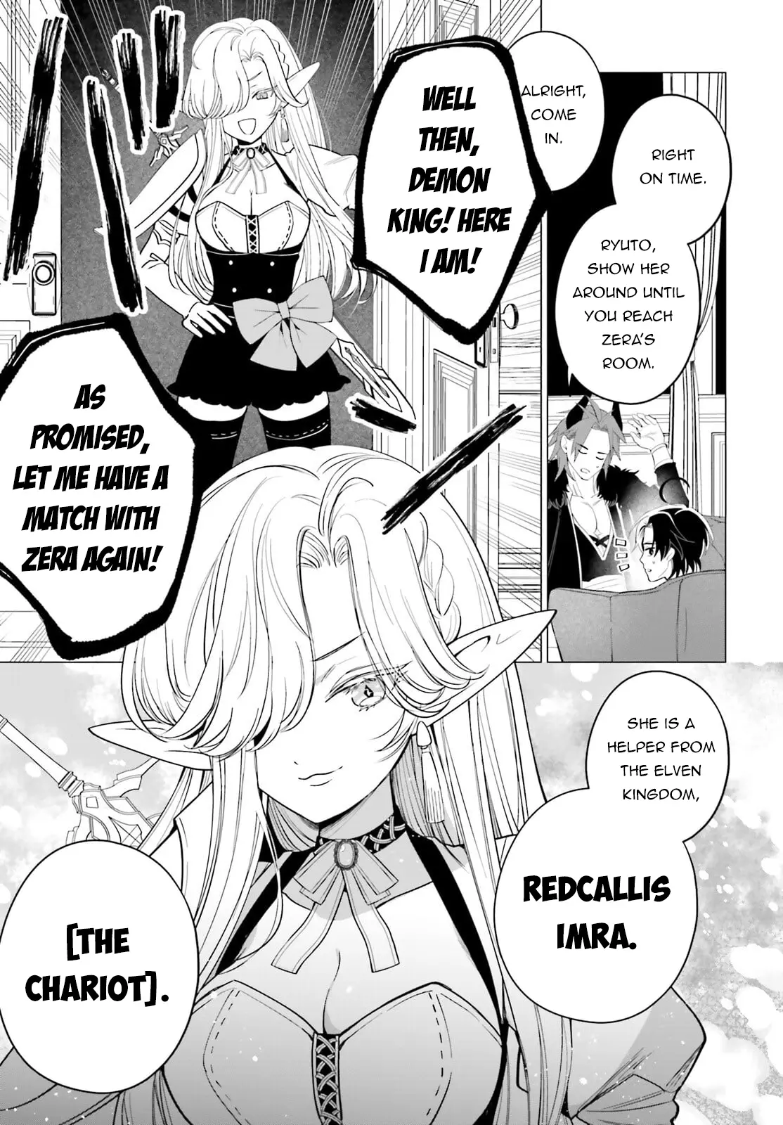 Maou Reijou No Shikousha - Isekai Shitsuji Wa Ouse No Mama Ni - Chapter 11: I Won’t Leave You Alone