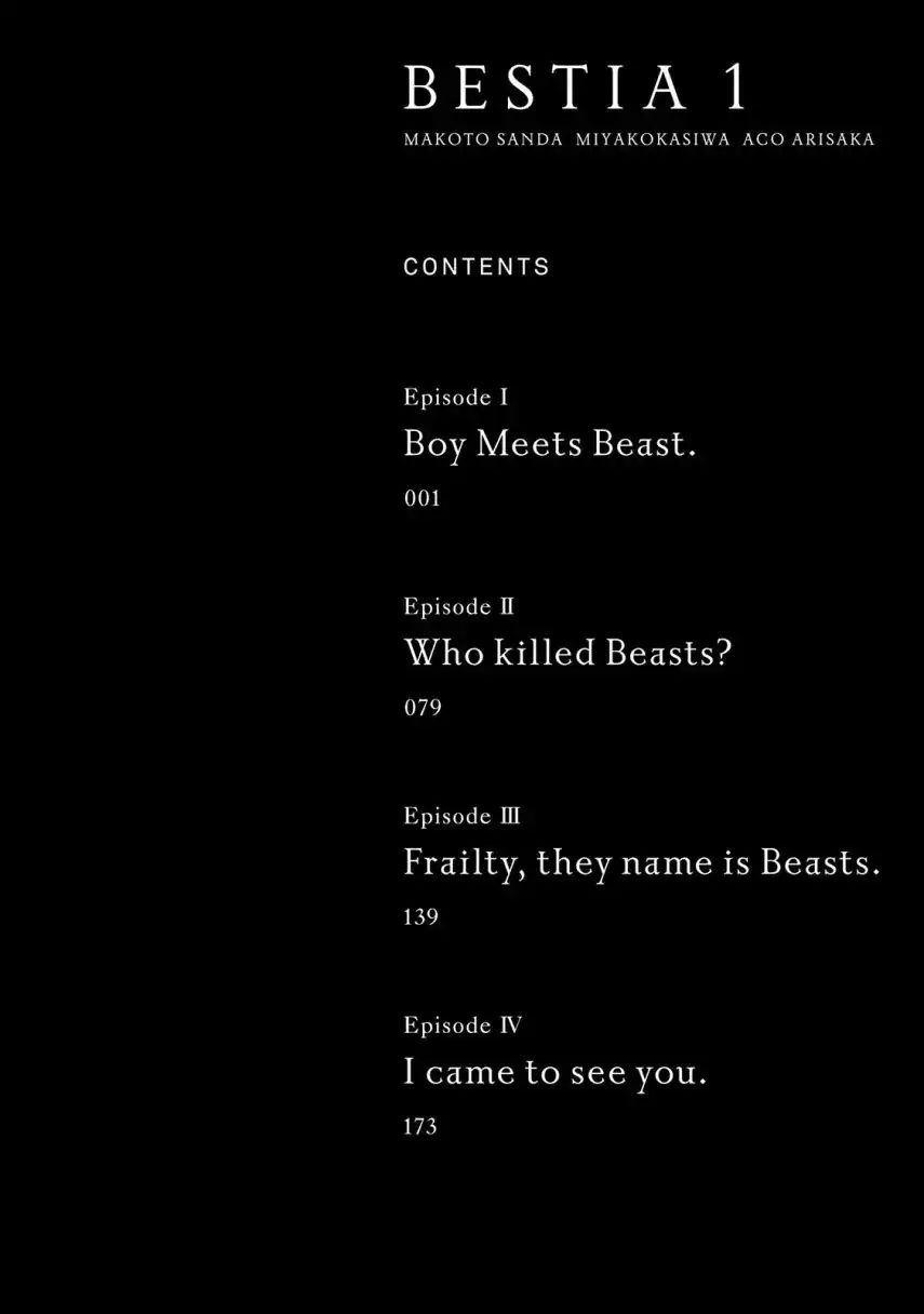 Bestia (Makoto Sanda) - Chapter 1: Boy Meets Beast.