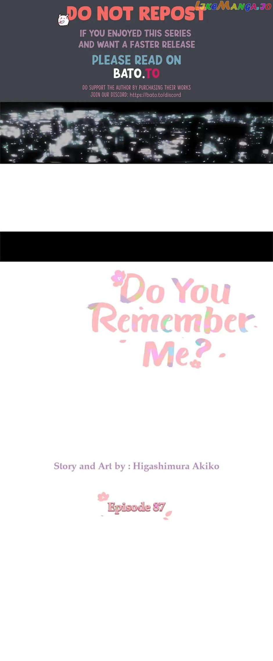 Do You Still Remember Me? - Chapter 87