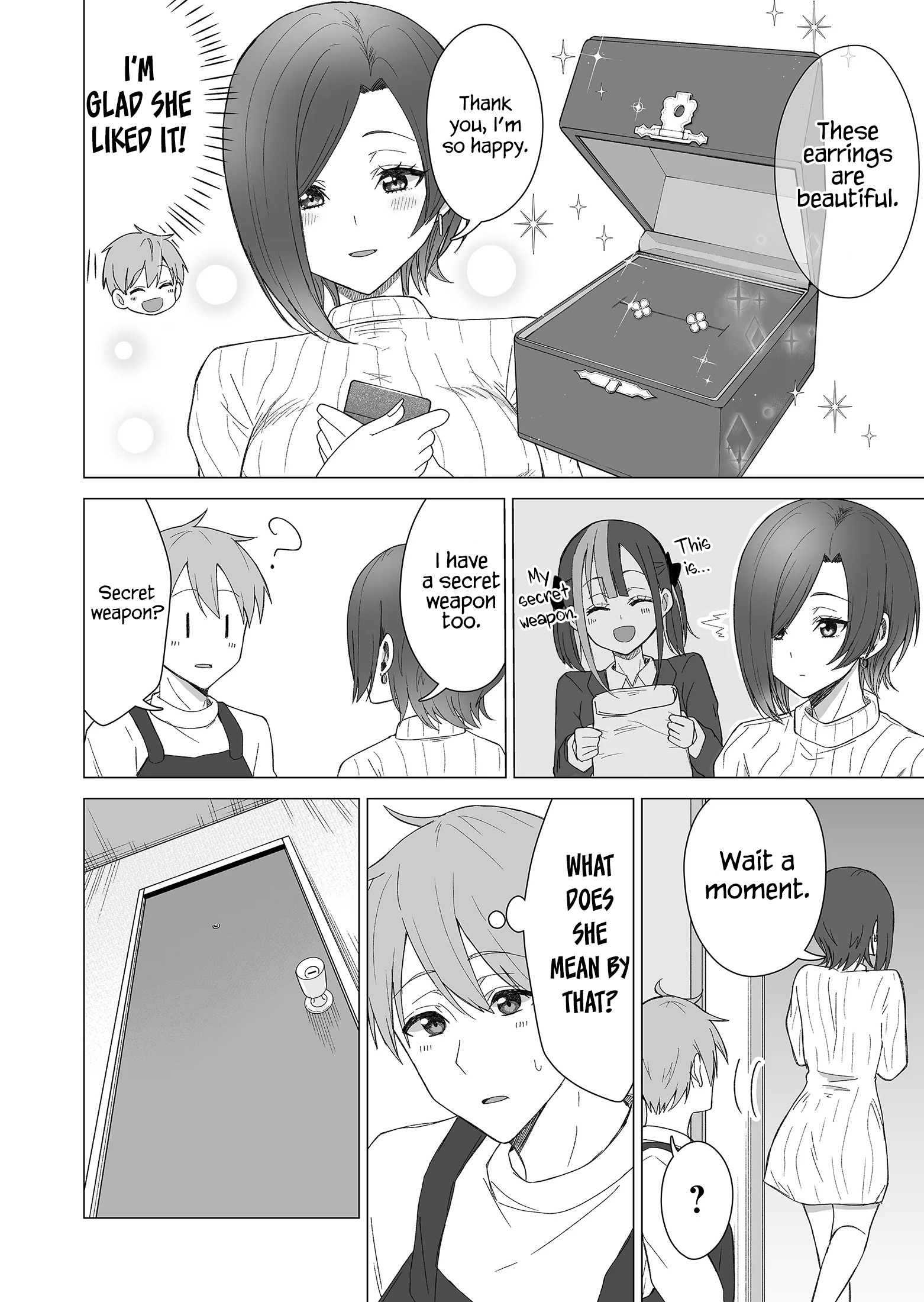 Amai-San Wa Tsumetakute Amai - Chapter 19