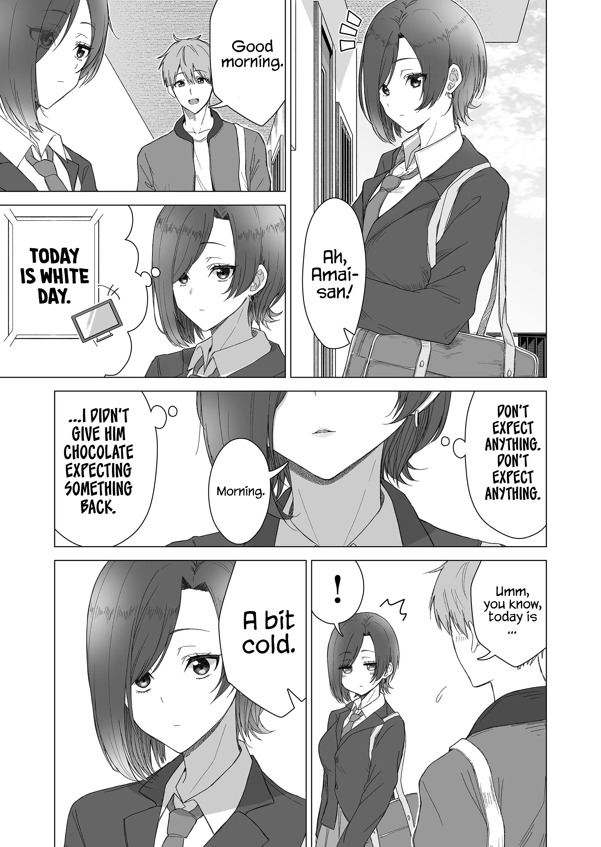 Amai-San Wa Tsumetakute Amai - Chapter 22