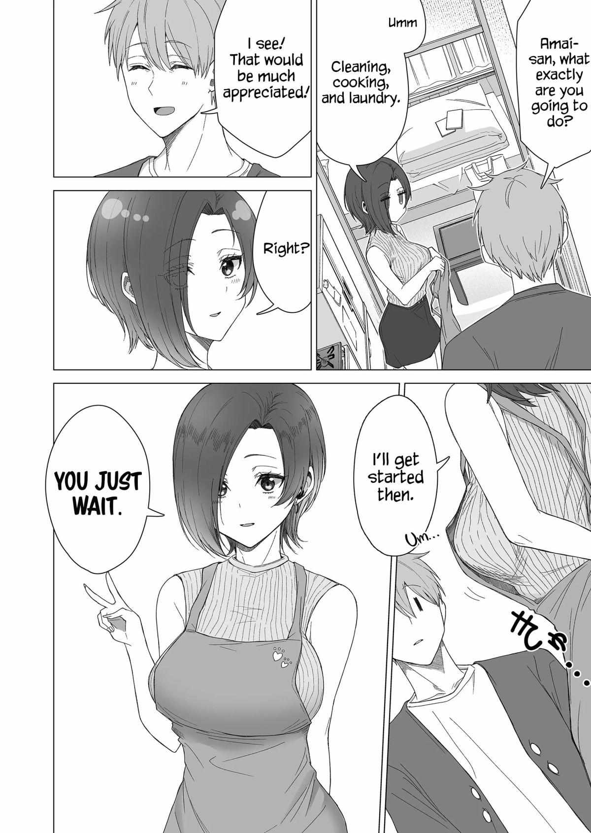 Amai-San Wa Tsumetakute Amai - Chapter 15