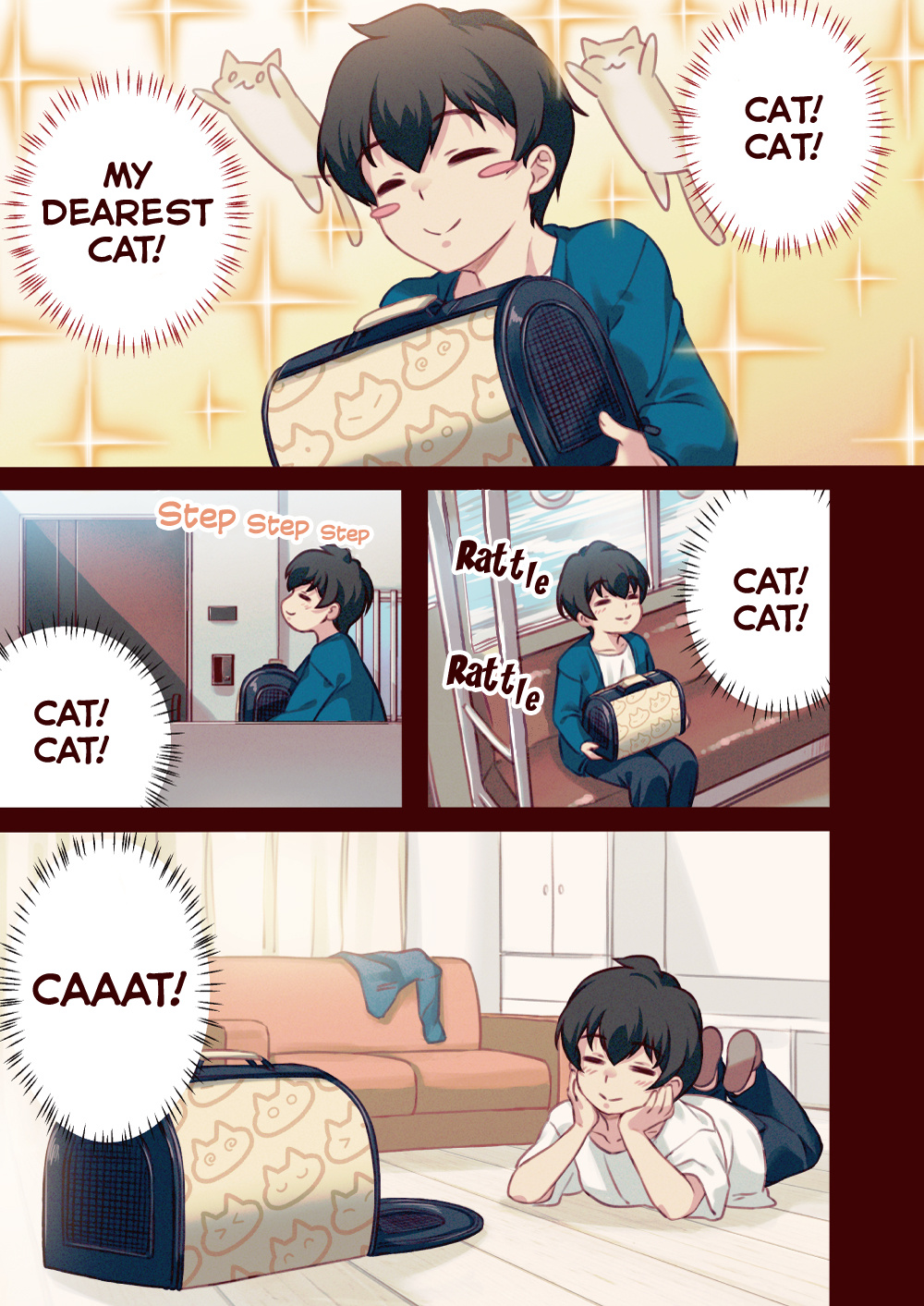 My Cat Is A Kawaii Girl - Chapter 1: A Cat Has Arrived