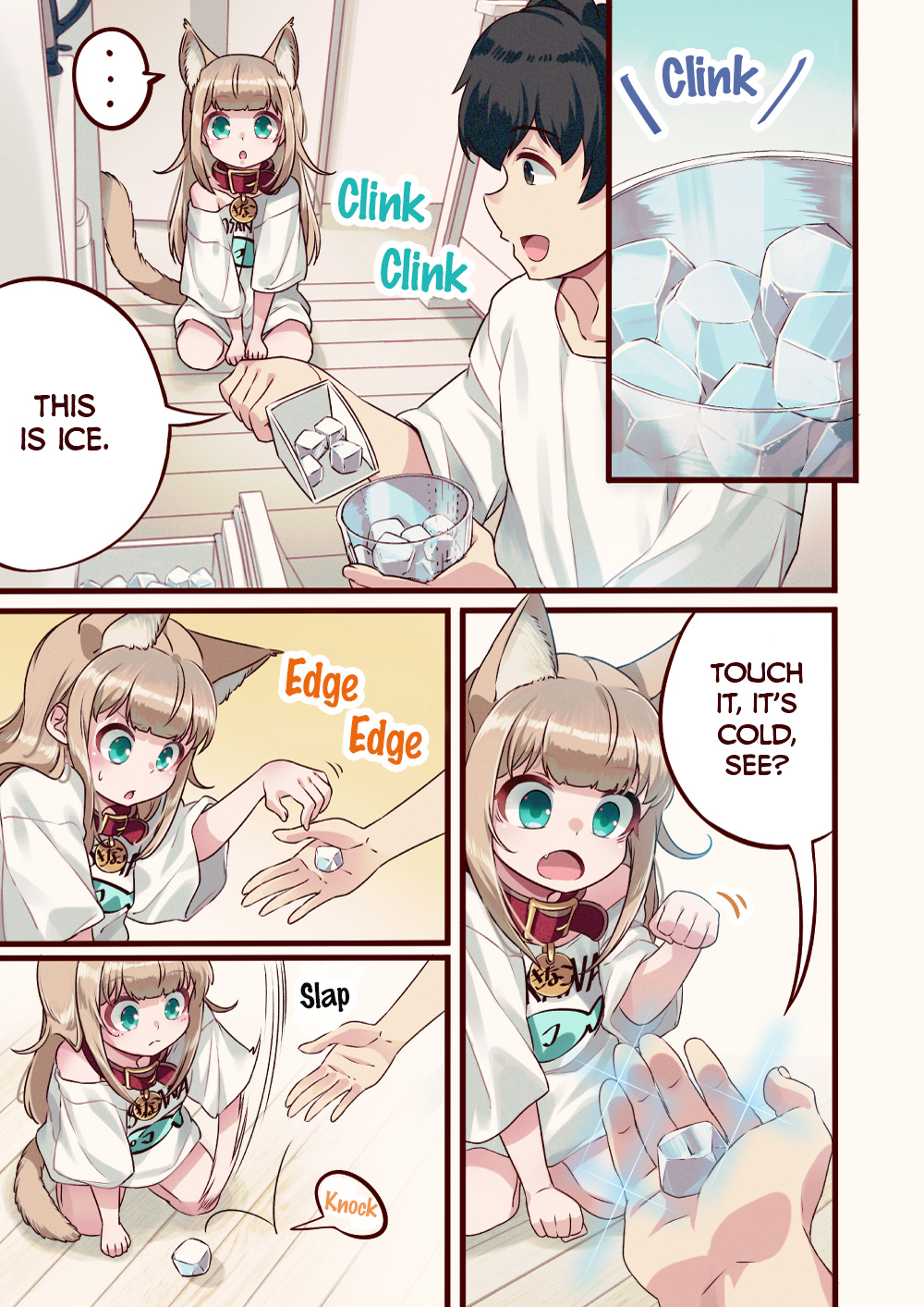 My Cat Is A Kawaii Girl - Vol.1 Chapter 7: Kinako And Ice