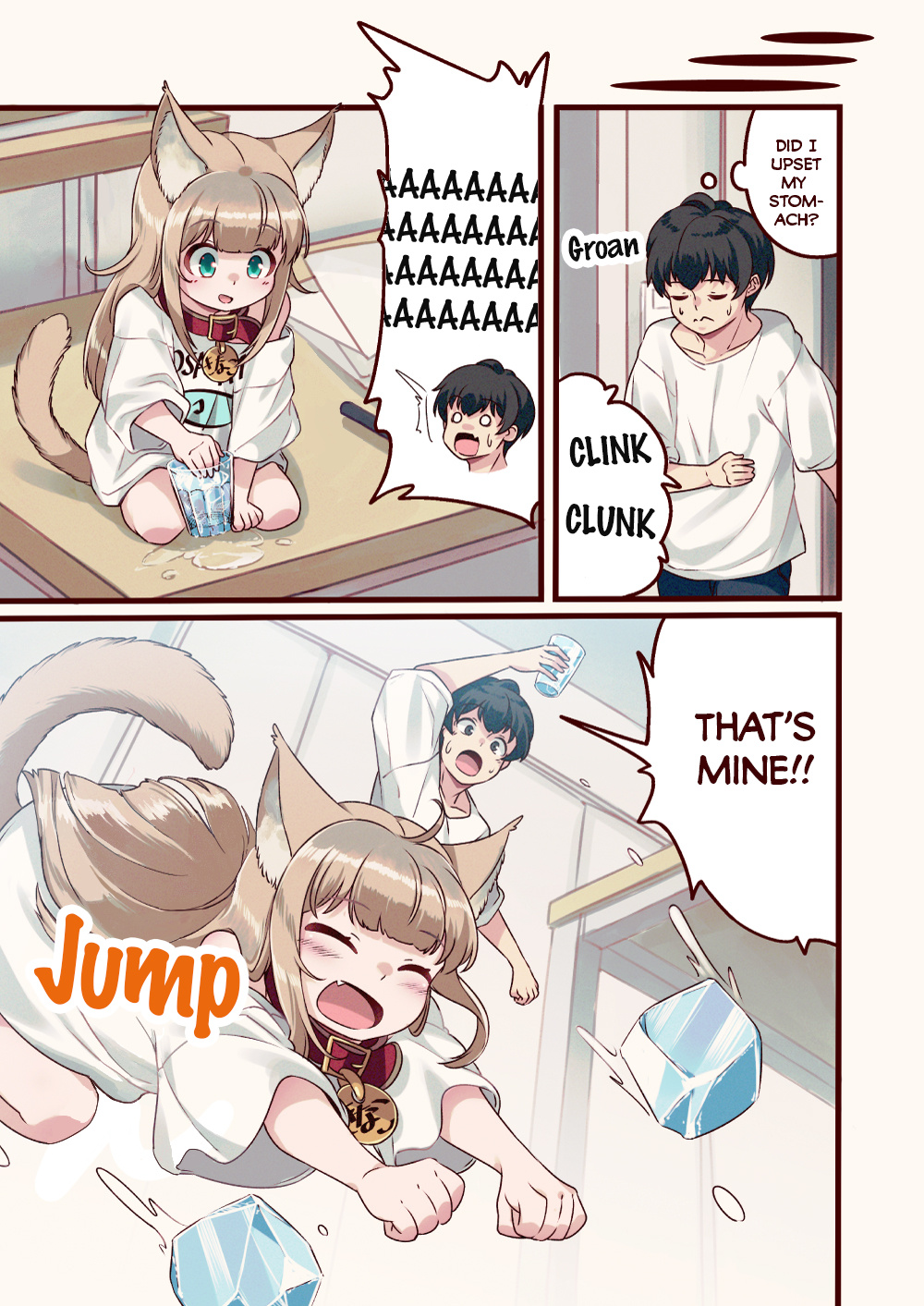 My Cat Is A Kawaii Girl - Vol.1 Chapter 7: Kinako And Ice