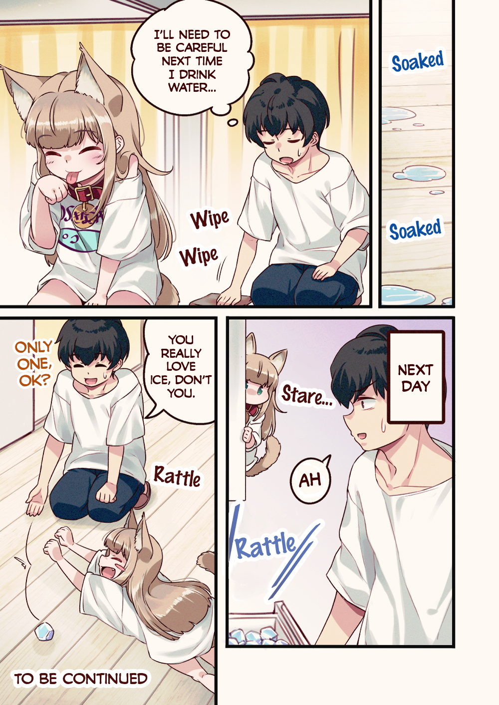 My Cat Is A Kawaii Girl - Vol.1 Chapter 7: Kinako And Ice