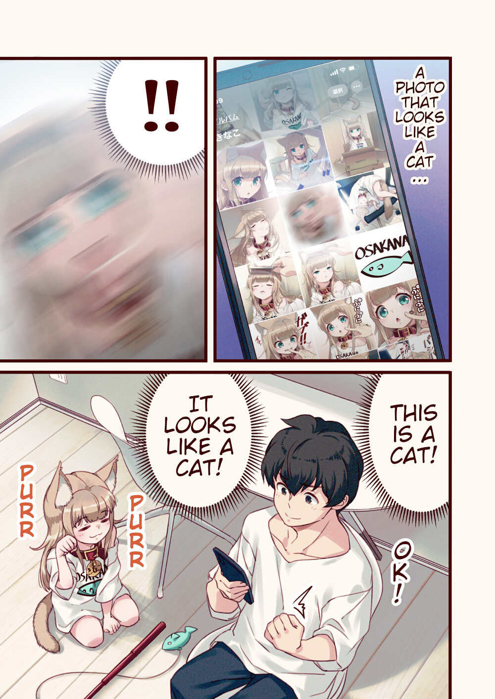 My Cat Is A Kawaii Girl - Chapter 6: Kinako And Photos