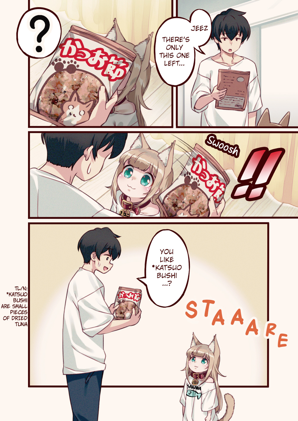 My Cat Is A Kawaii Girl - Chapter 2: Kinako's Favourite Thing!