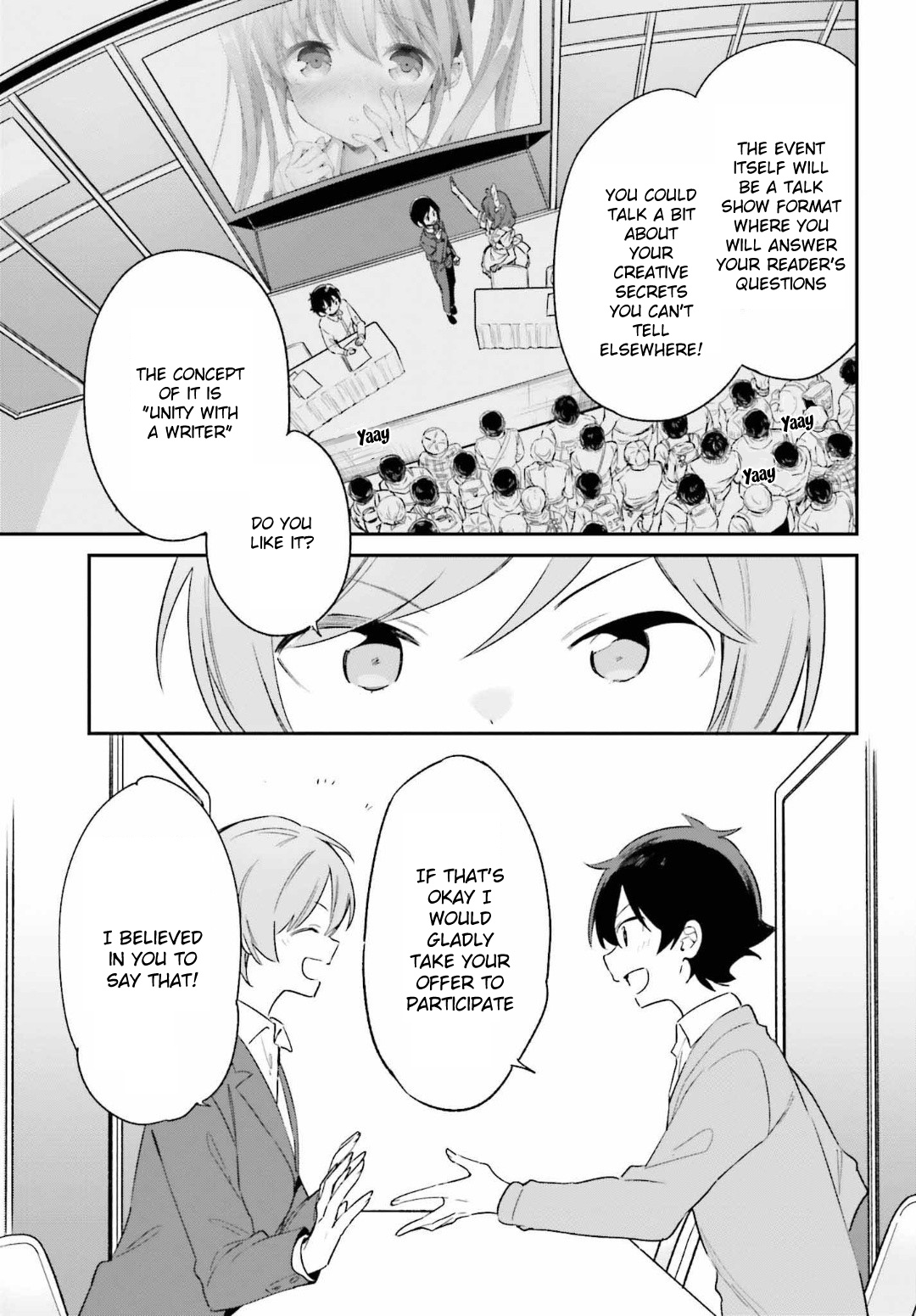 Ero Manga Sensei - Chapter 66: Eromanga-Sensei On Stage (1)