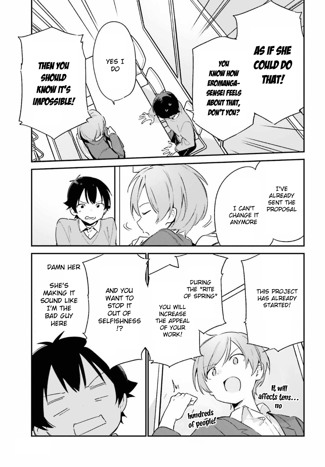 Ero Manga Sensei - Chapter 66: Eromanga-Sensei On Stage (1)